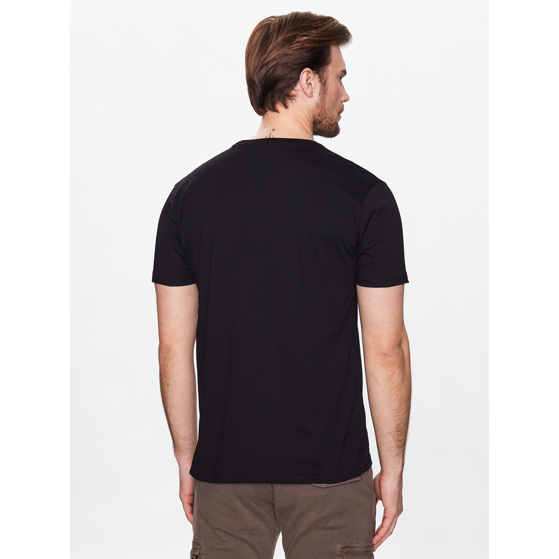 Alpha Industries T-Shirt Basic 100501RB Černá Regular Fit - Pepit.cz