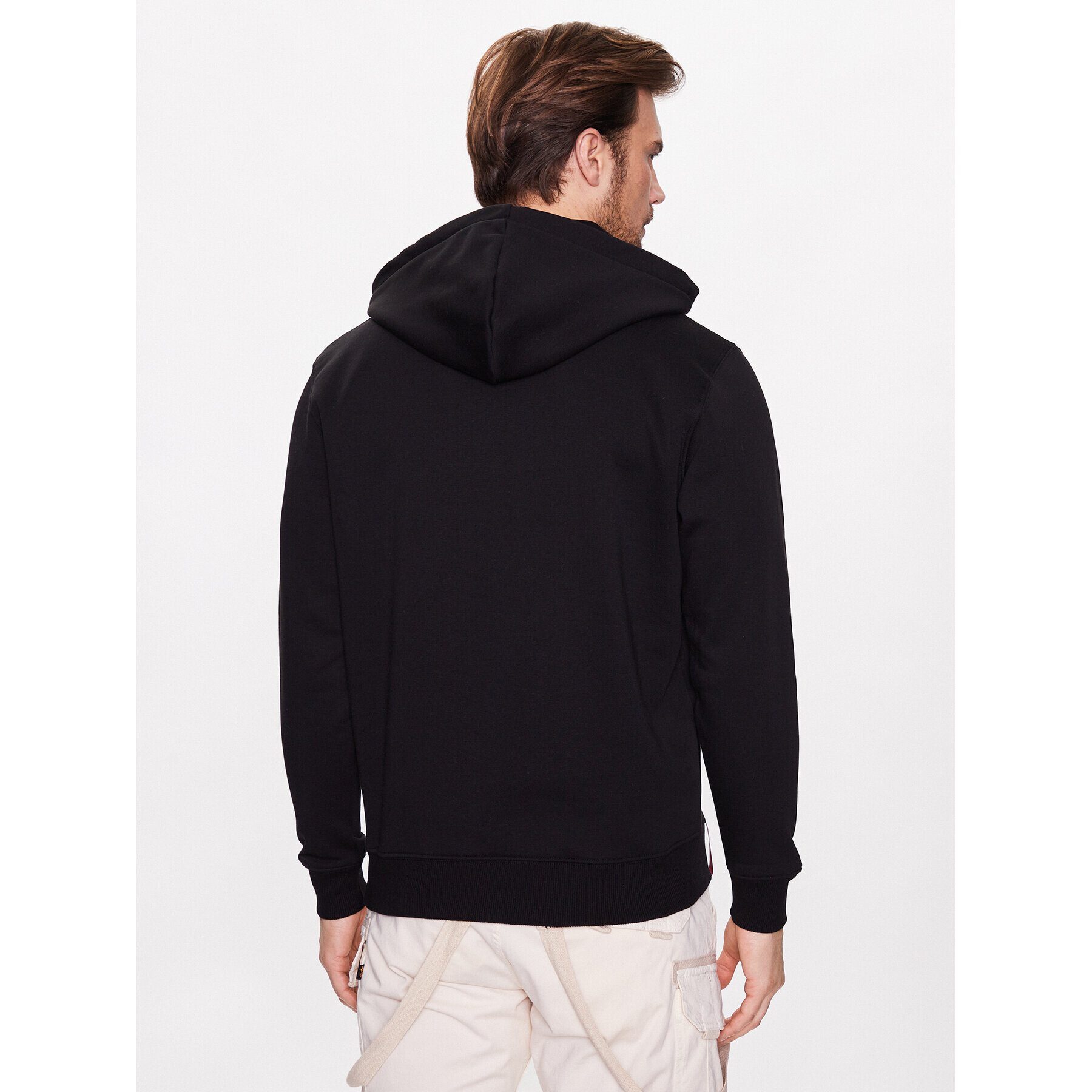 Alpha Industries Mikina Basic 178312RB Černá Regular Fit - Pepit.cz