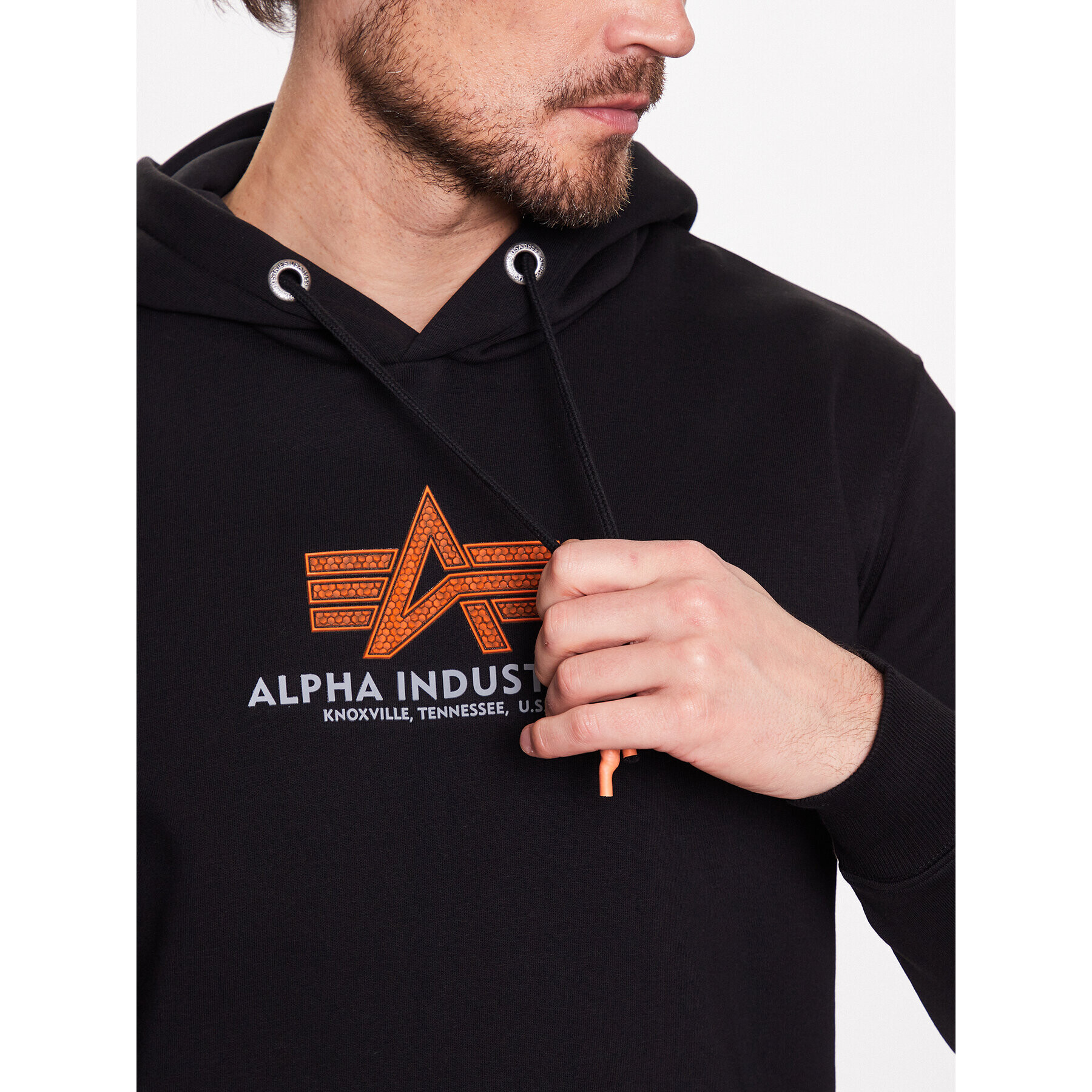 Alpha Industries Mikina Basic 178312RB Černá Regular Fit - Pepit.cz