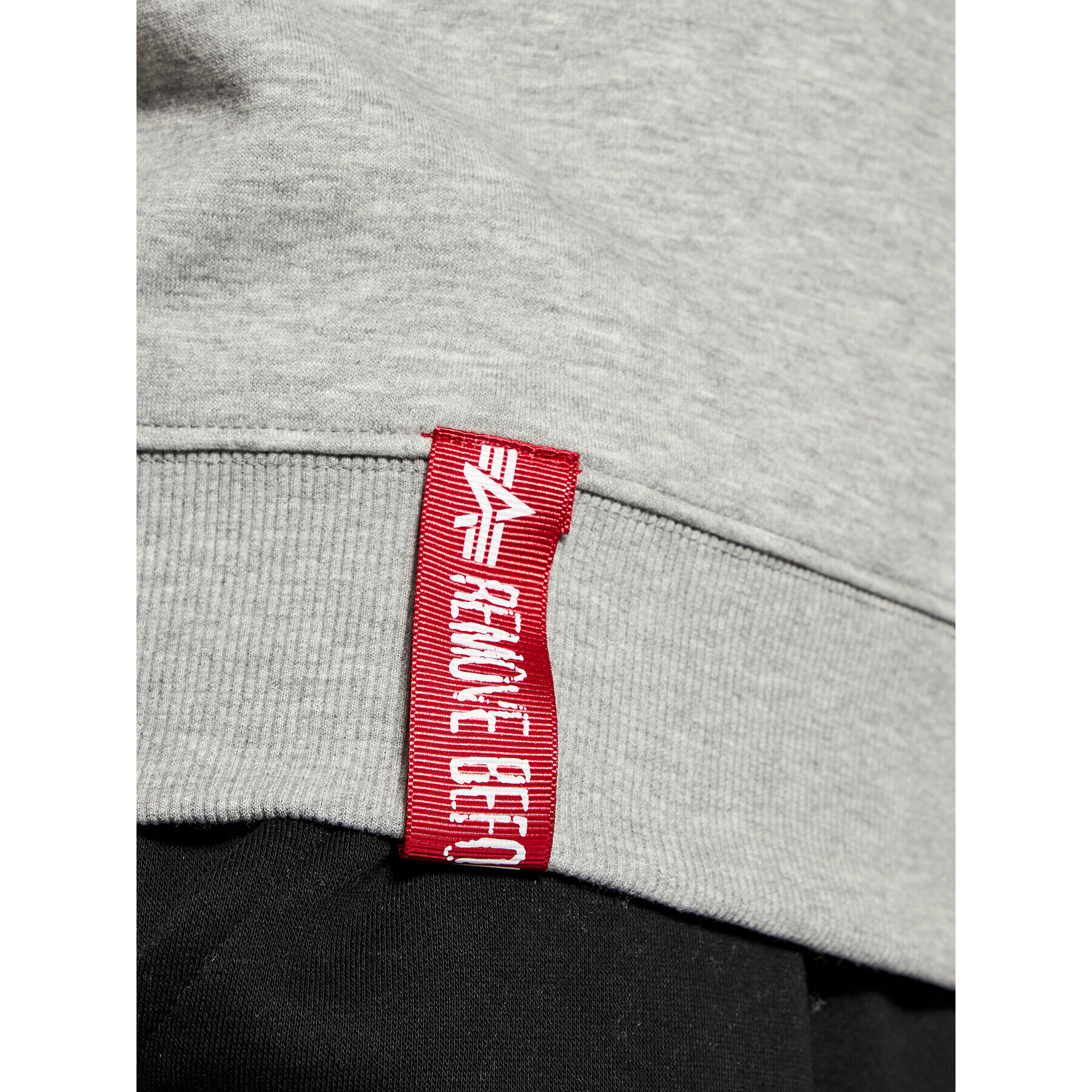 Alpha Industries Mikina Basic Sweater 178302 Šedá Regular Fit - Pepit.cz