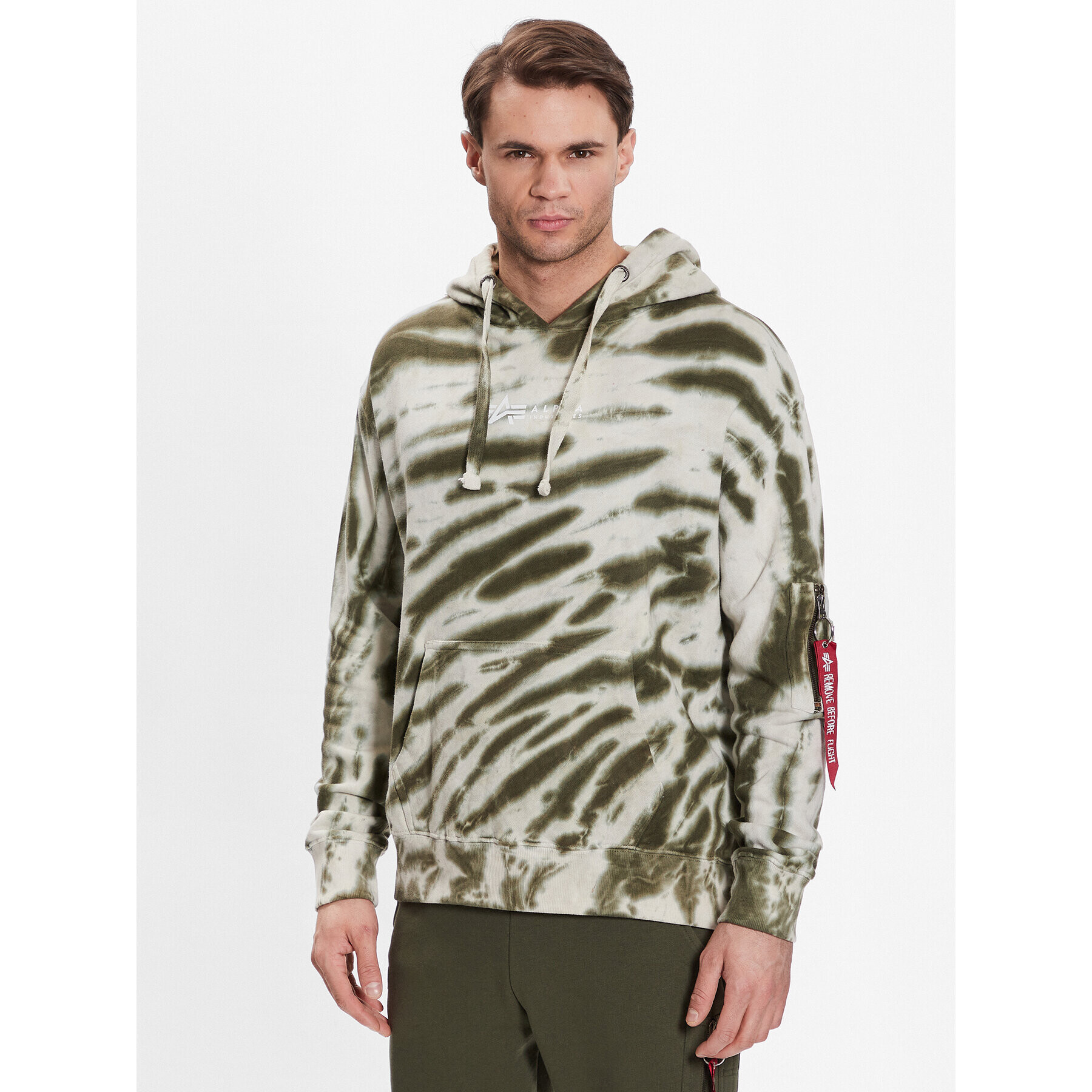 Alpha Industries Mikina Tie Dye 106335 Barevná Regular Fit - Pepit.cz