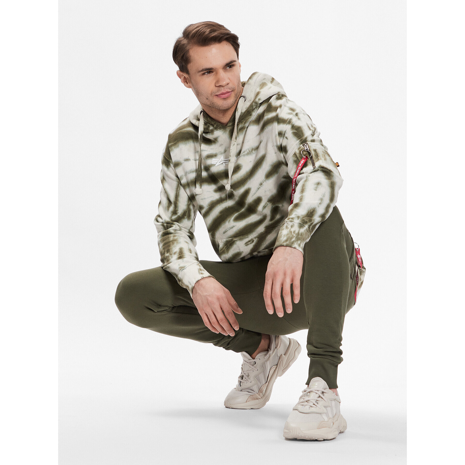 Alpha Industries Mikina Tie Dye 106335 Barevná Regular Fit - Pepit.cz