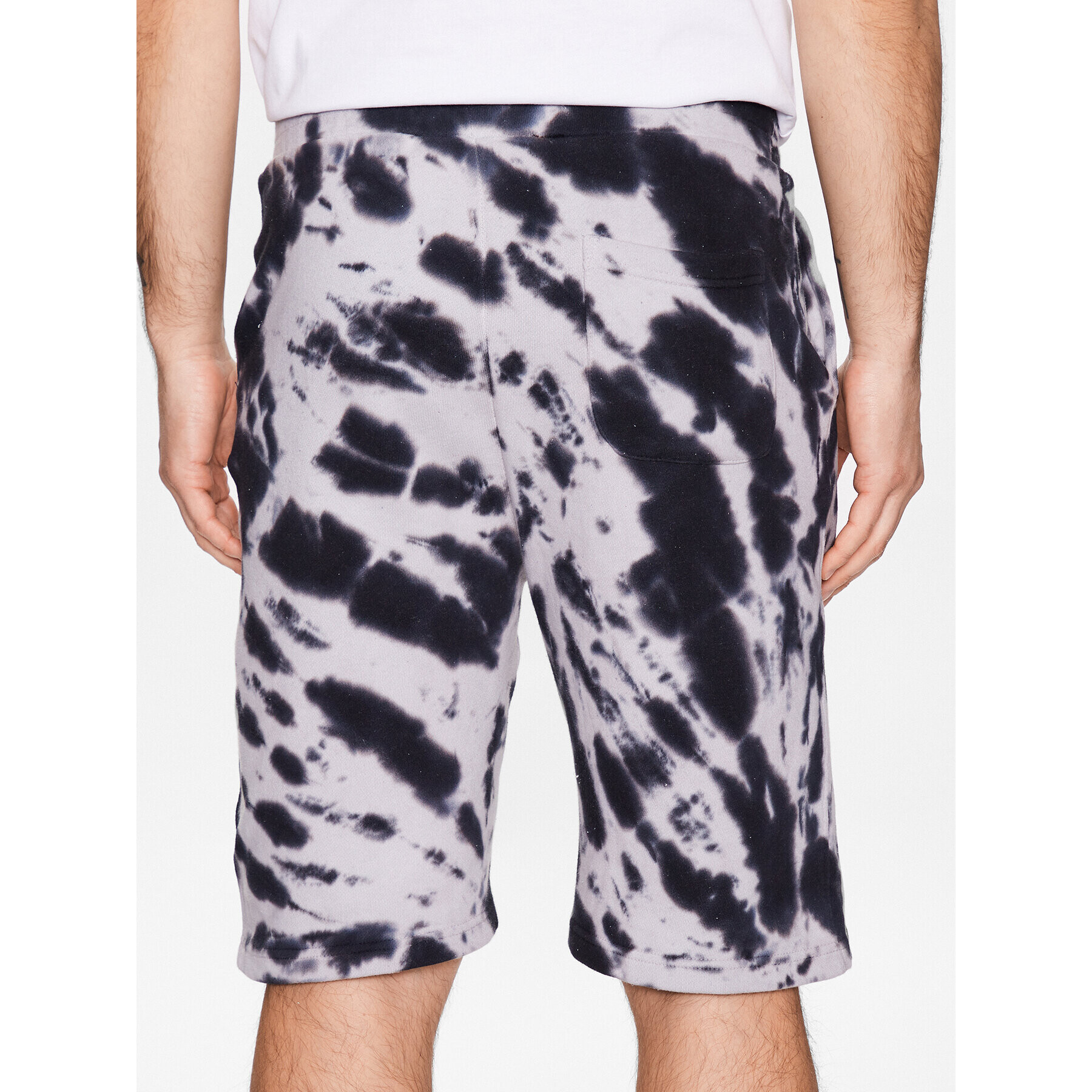 Alpha Industries Sportovní kraťasy Tie Dye 106361 Černá Regular Fit - Pepit.cz