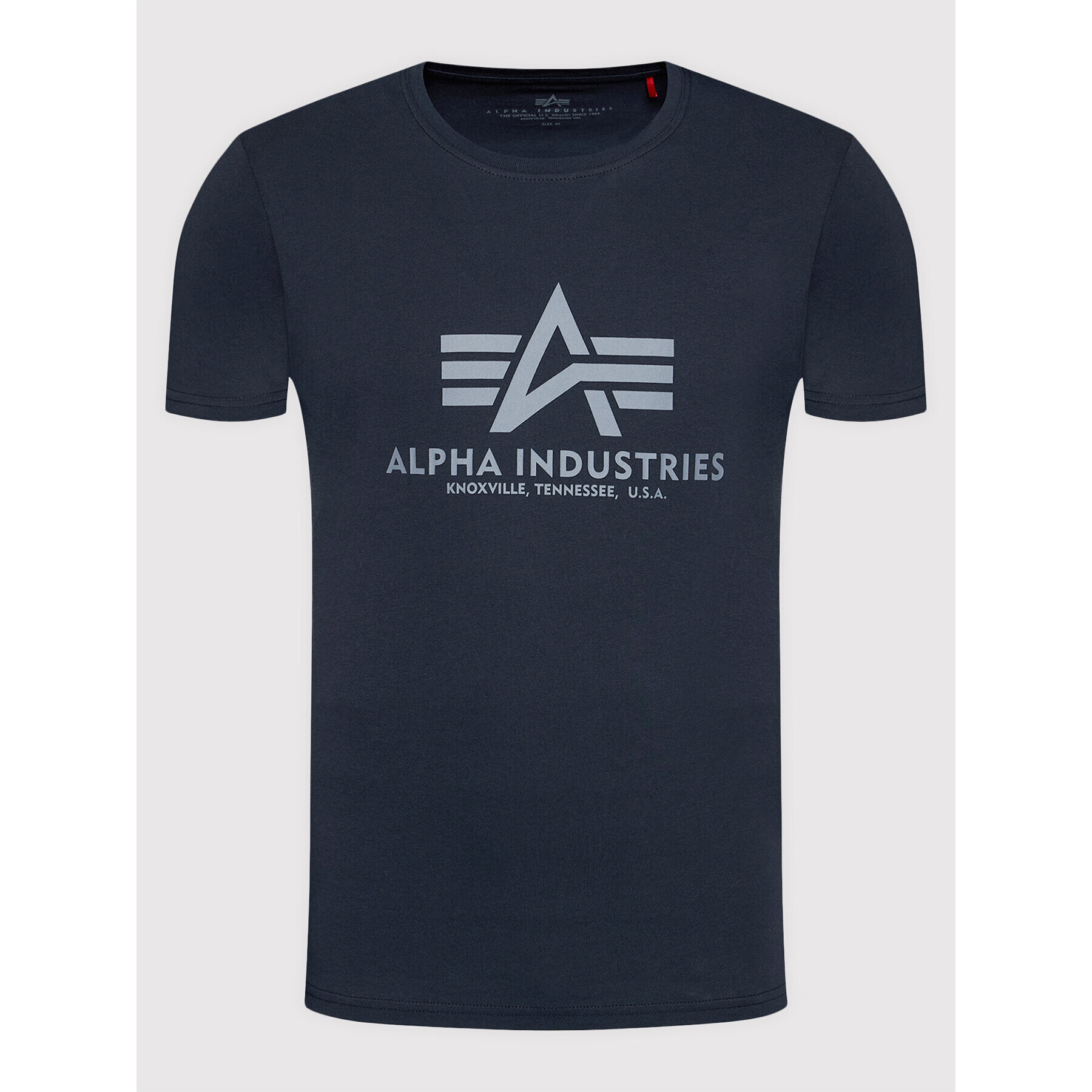 Alpha Industries T-Shirt Basic 100501 Tmavomodrá Regular Fit - Pepit.cz