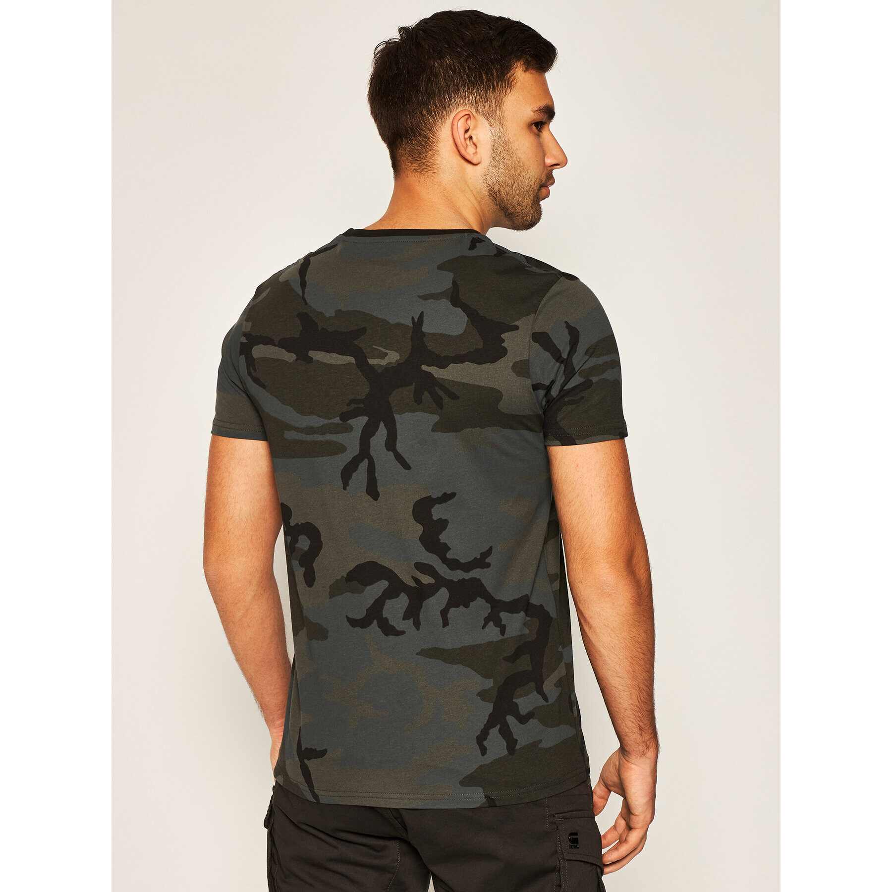 Alpha Industries T-Shirt Basic 100501C Šedá Regular Fit - Pepit.cz