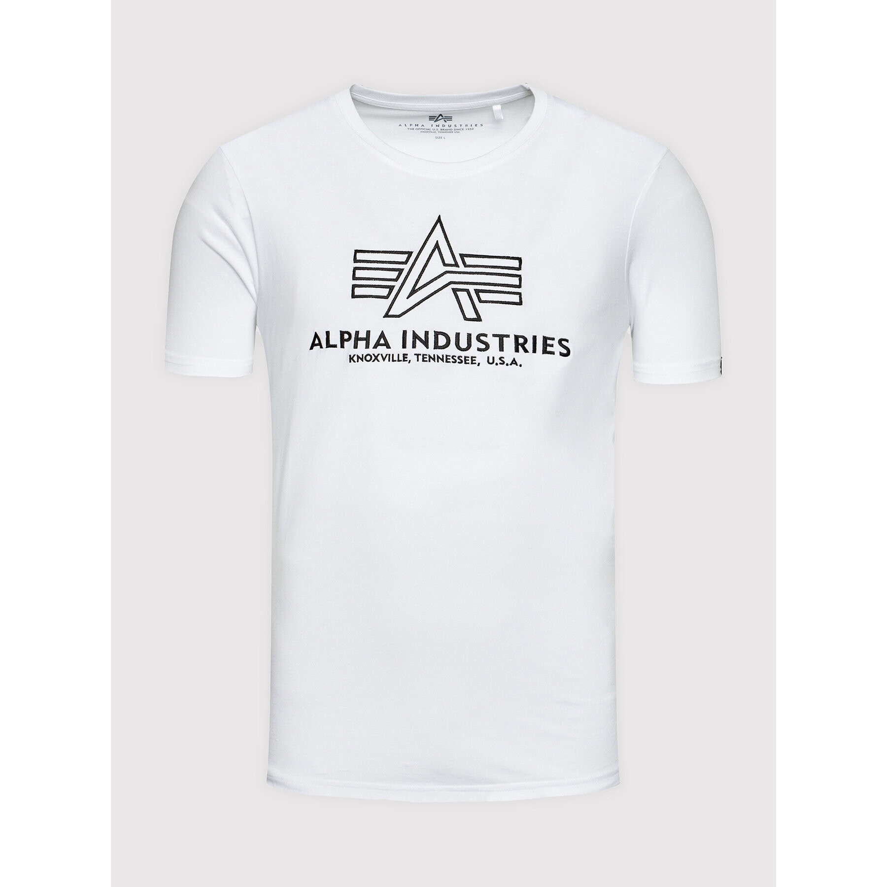 Alpha Industries T-Shirt Basic 118505 Bílá Regular Fit - Pepit.cz