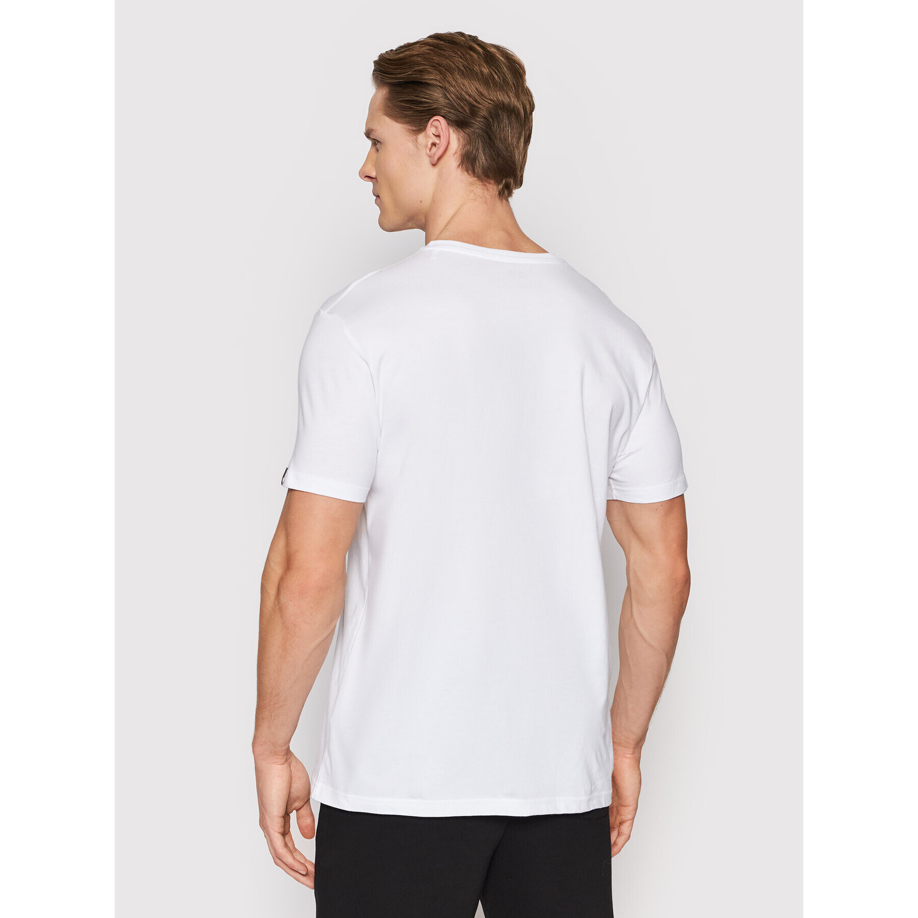 Alpha Industries T-Shirt Basic Reflective Print 100501RP Bílá Regular Fit - Pepit.cz