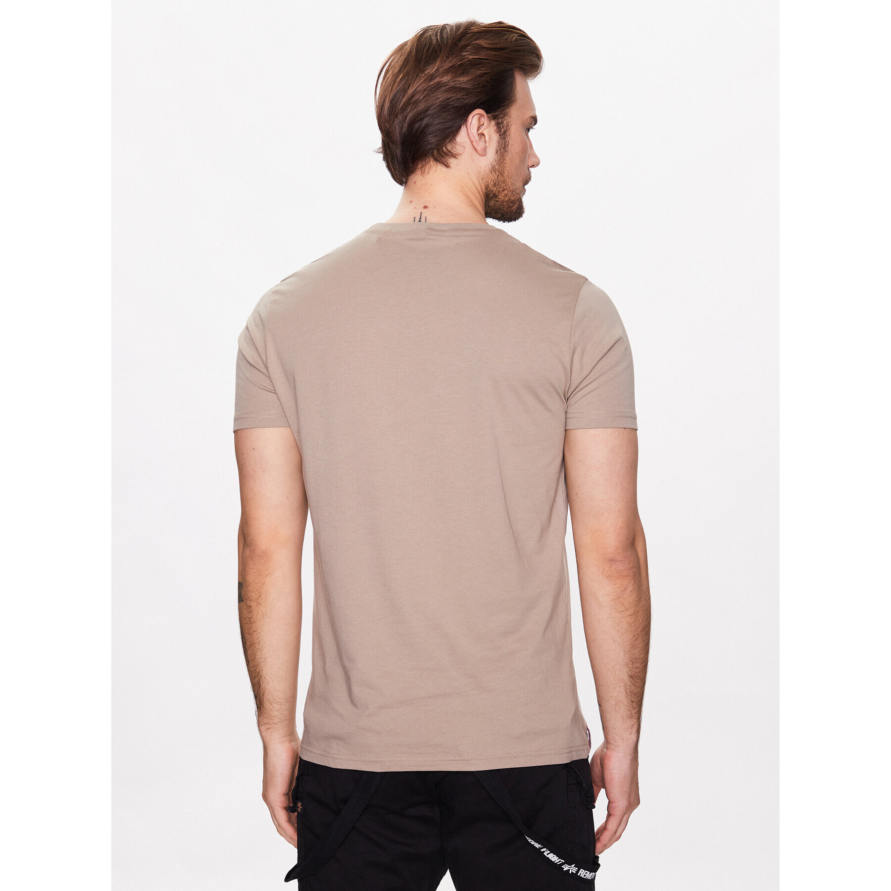 Alpha Industries T-Shirt Hartage Dragon T 106506 Béžová Regular Fit - Pepit.cz