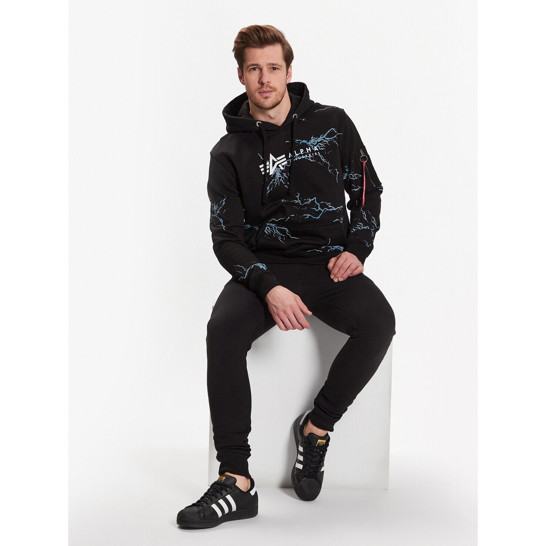 Alpha Industries Mikina Heritage Dragon 106330 Černá Regular Fit - Pepit.cz