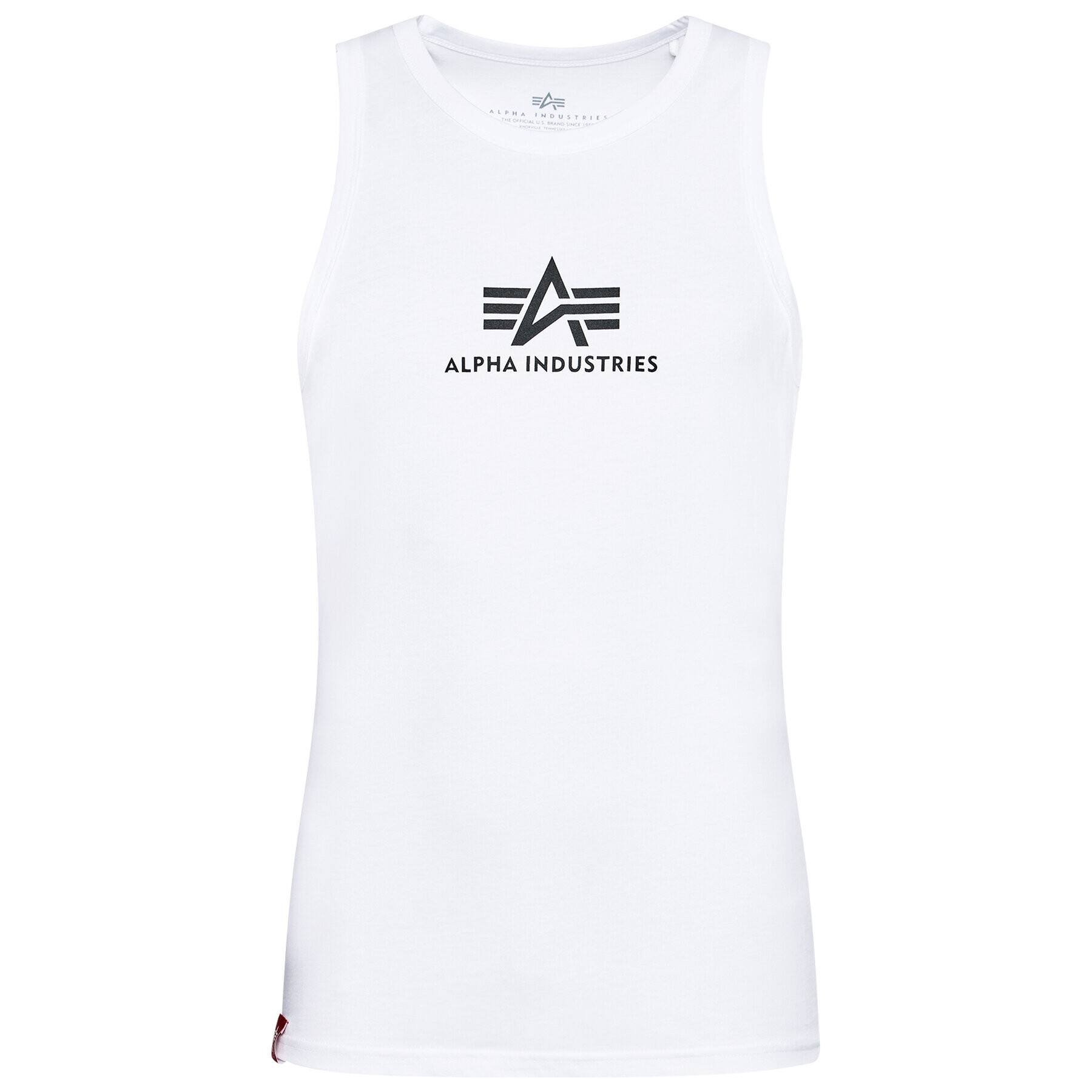 Alpha Industries Tank top Basic 126566 Bílá Regular Fit - Pepit.cz