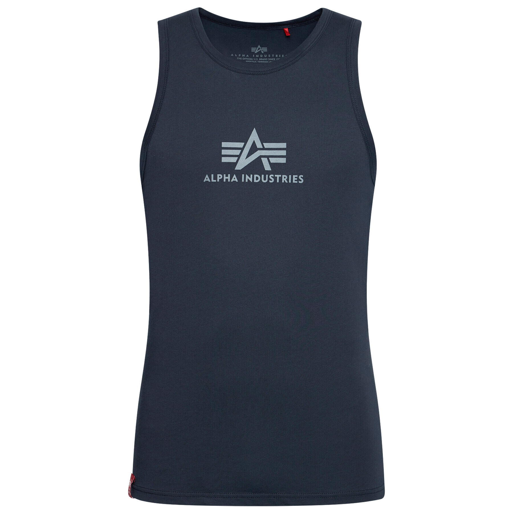 Alpha Industries Tank top Basic 126566 Tmavomodrá Regular Fit - Pepit.cz