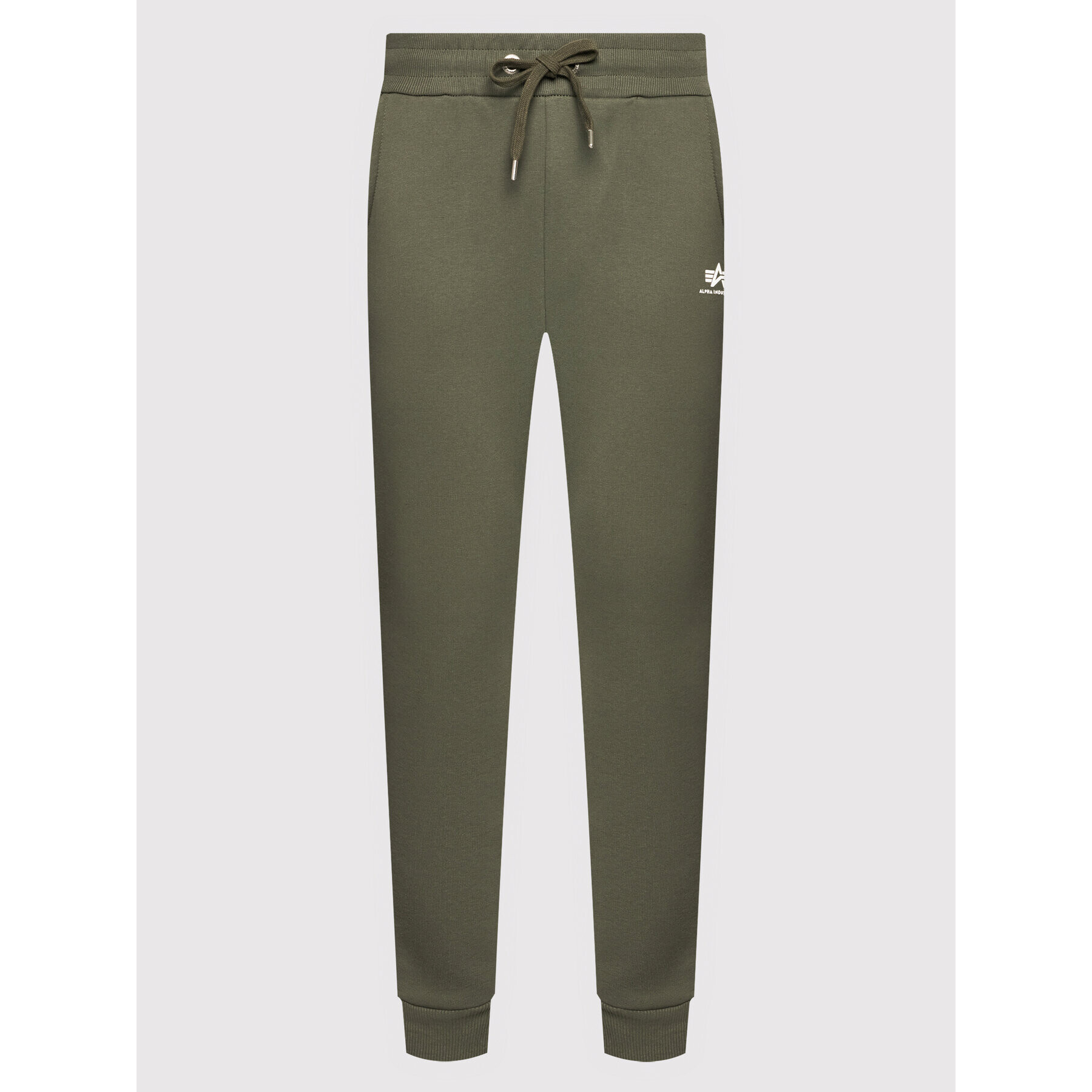 Alpha Industries Teplákové kalhoty Basic 116370 Zelená Regular Fit - Pepit.cz