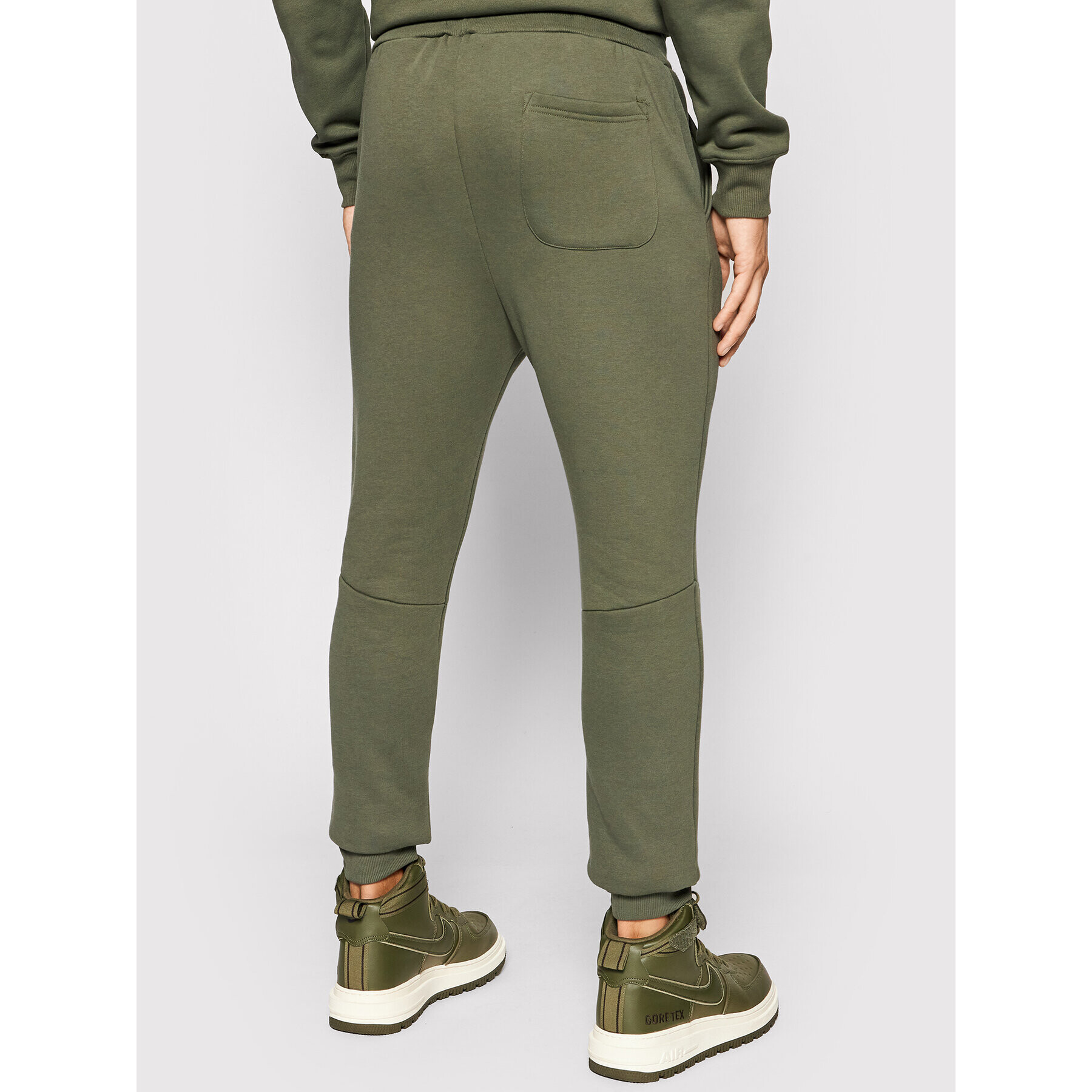 Alpha Industries Teplákové kalhoty Jogger 118364 Zelená Regular Fit - Pepit.cz