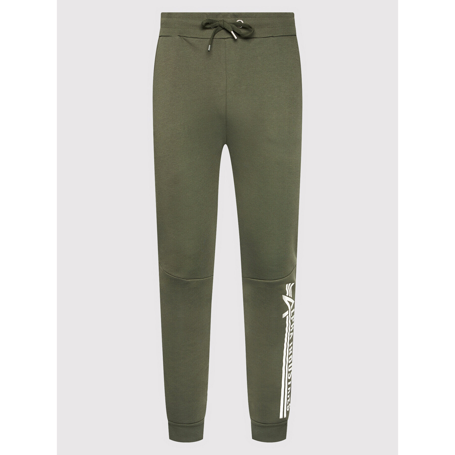 Alpha Industries Teplákové kalhoty Jogger 118364 Zelená Regular Fit - Pepit.cz