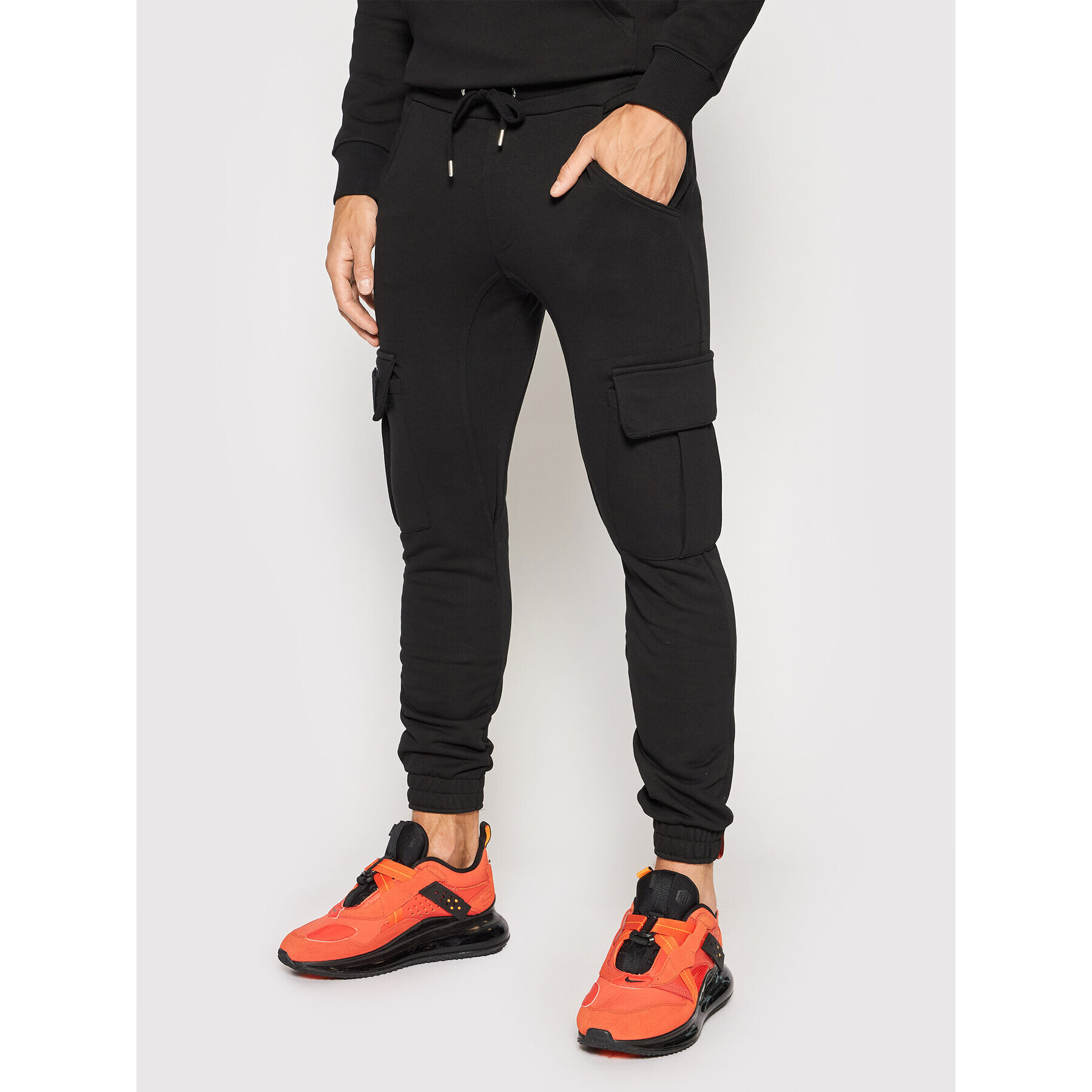 Alpha Industries Teplákové kalhoty Terry Jogger 116204 Černá Regular Fit - Pepit.cz