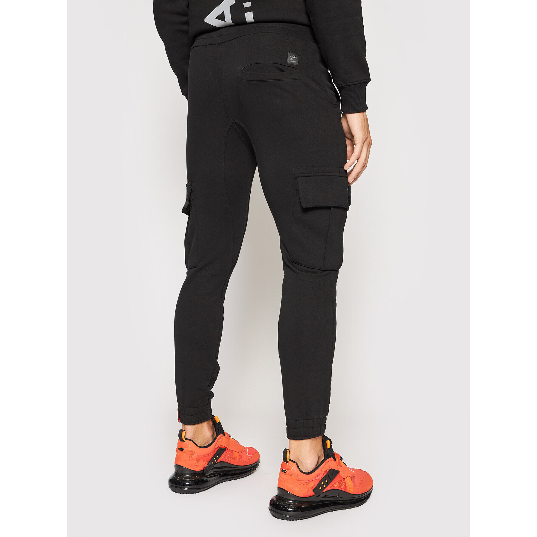 Alpha Industries Teplákové kalhoty Terry Jogger 116204 Černá Regular Fit - Pepit.cz