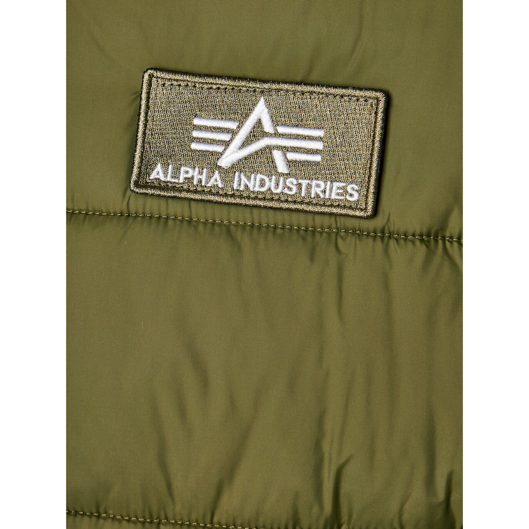 Alpha Industries Vatovaná bunda 118113 Zelená Regular Fit - Pepit.cz