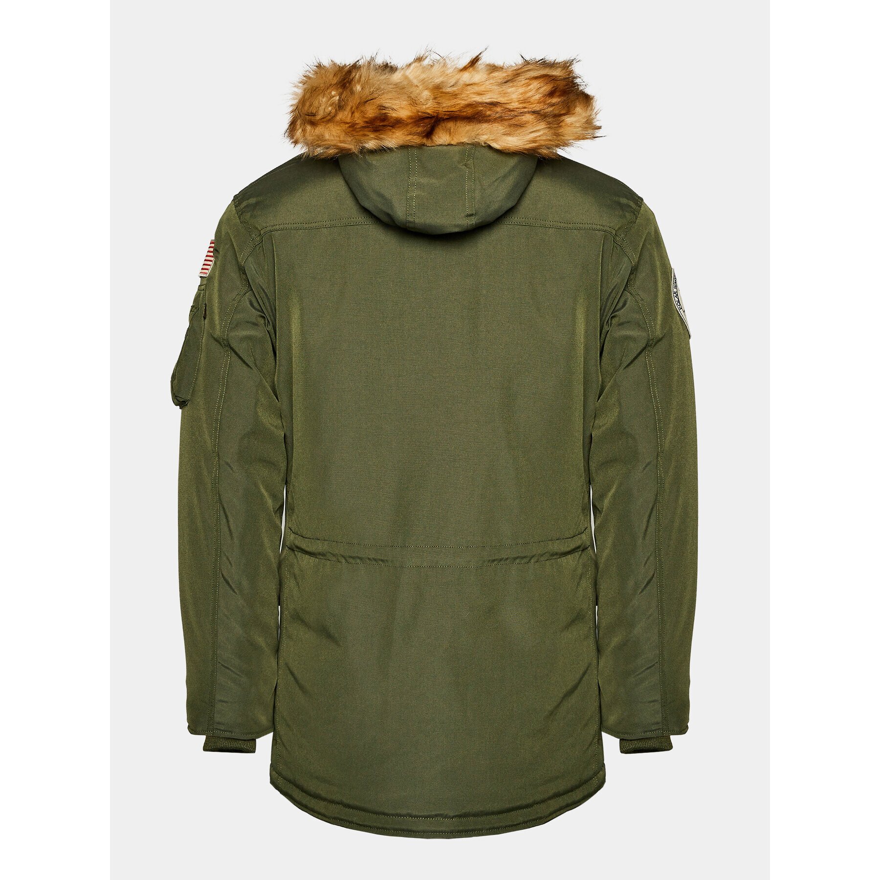 Alpha Industries Zimní bunda Polar 123144 Zelená Regular Fit - Pepit.cz