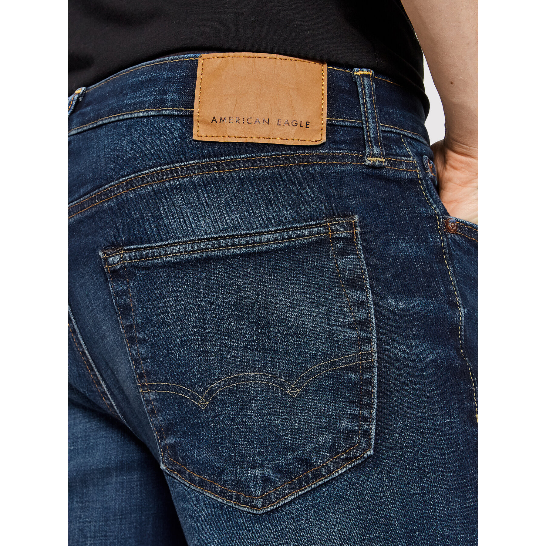 American Eagle Jeansy 011-0111-5376 Tmavomodrá Regular Fit - Pepit.cz