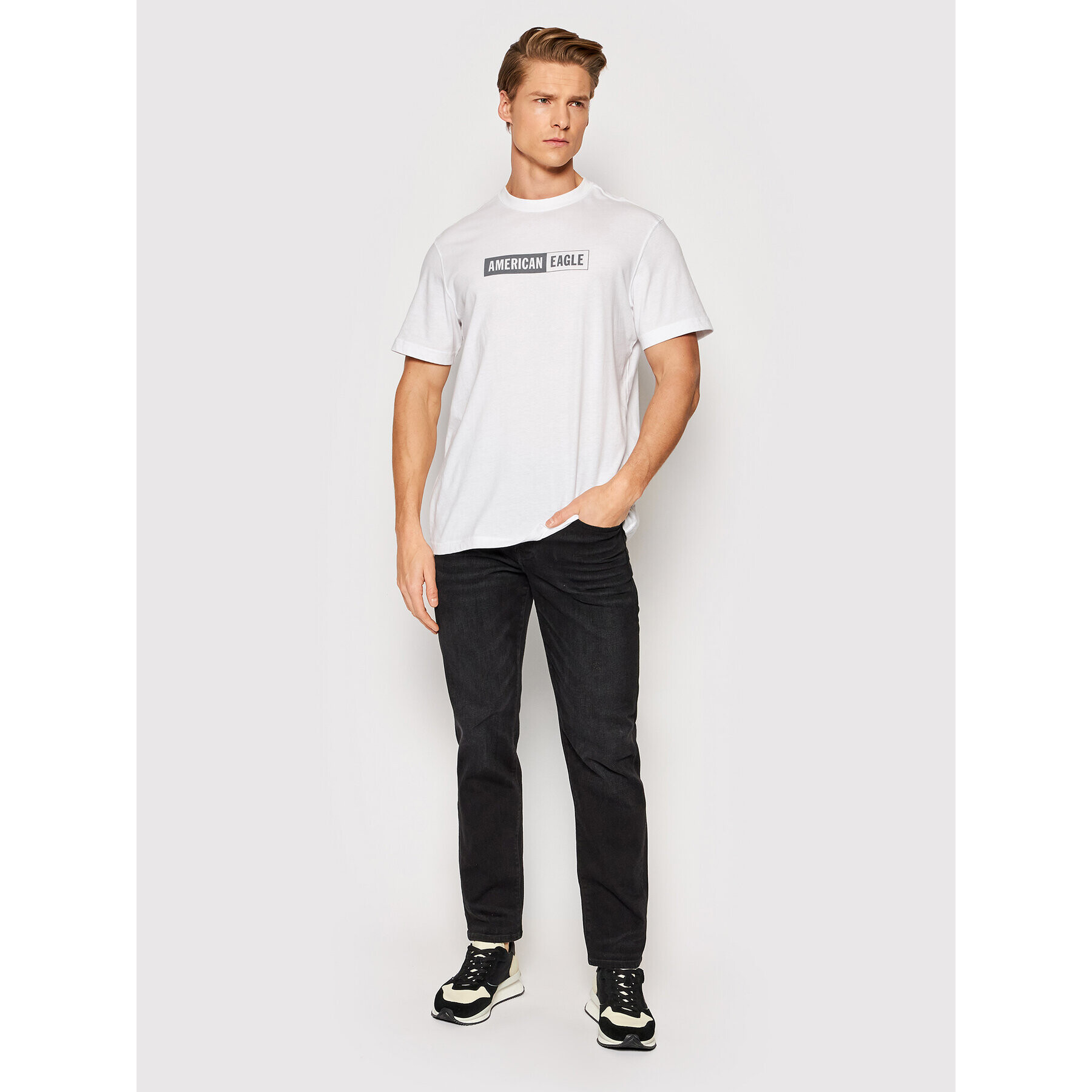 American Eagle Jeansy 011-0111-5425 Černá Regular Fit - Pepit.cz