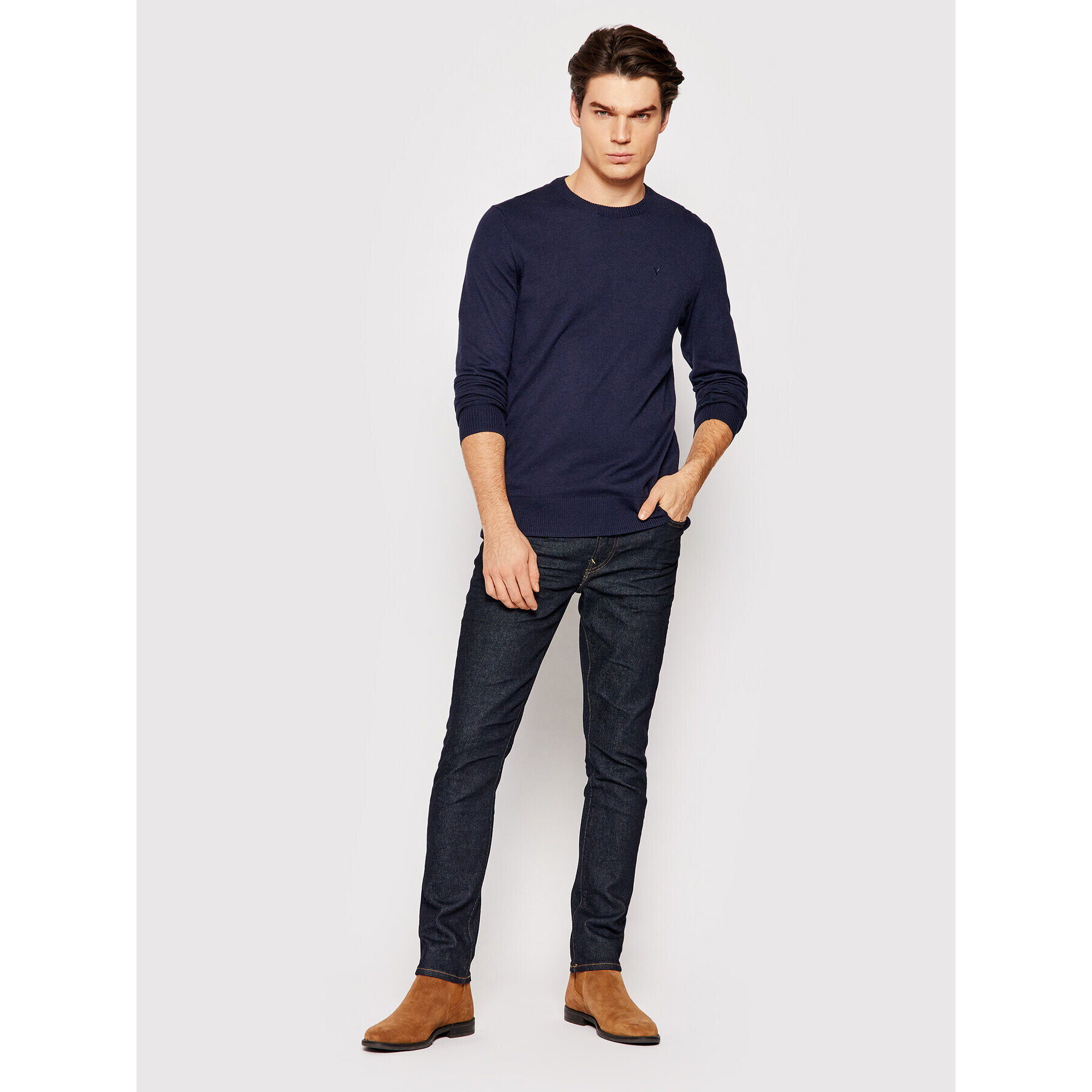 American Eagle Jeansy 011-0117-5987 Tmavomodrá Slim Fit - Pepit.cz