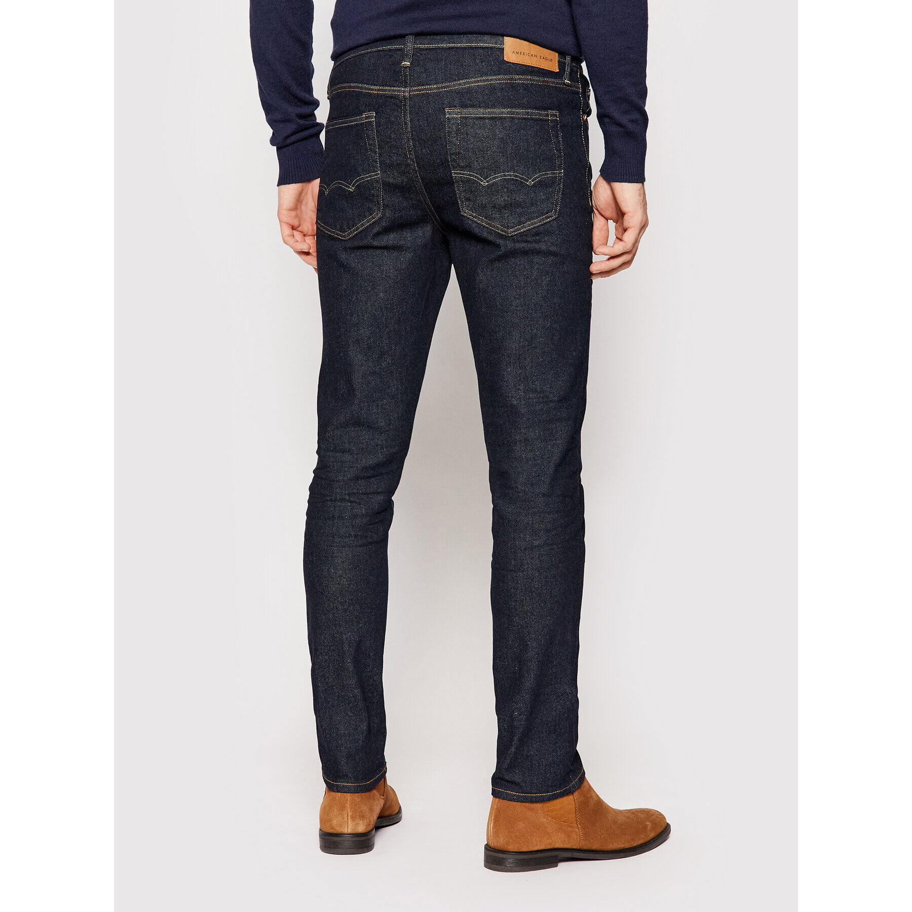 American Eagle Jeansy 011-0117-5987 Tmavomodrá Slim Fit - Pepit.cz