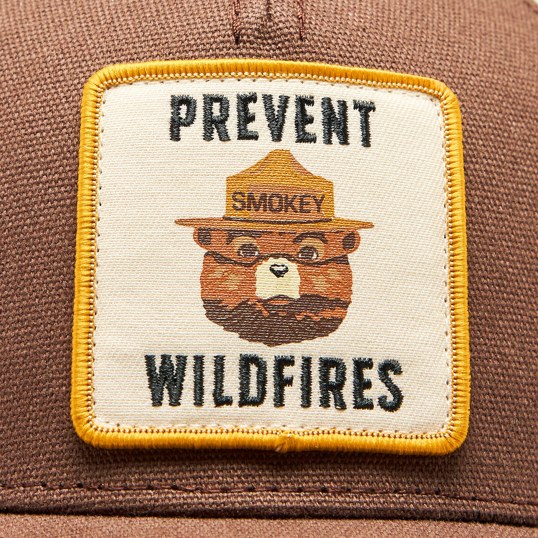 American Needle Kšiltovka Valin - Smokey the Bear SMU679B-SBEAR Hnědá - Pepit.cz