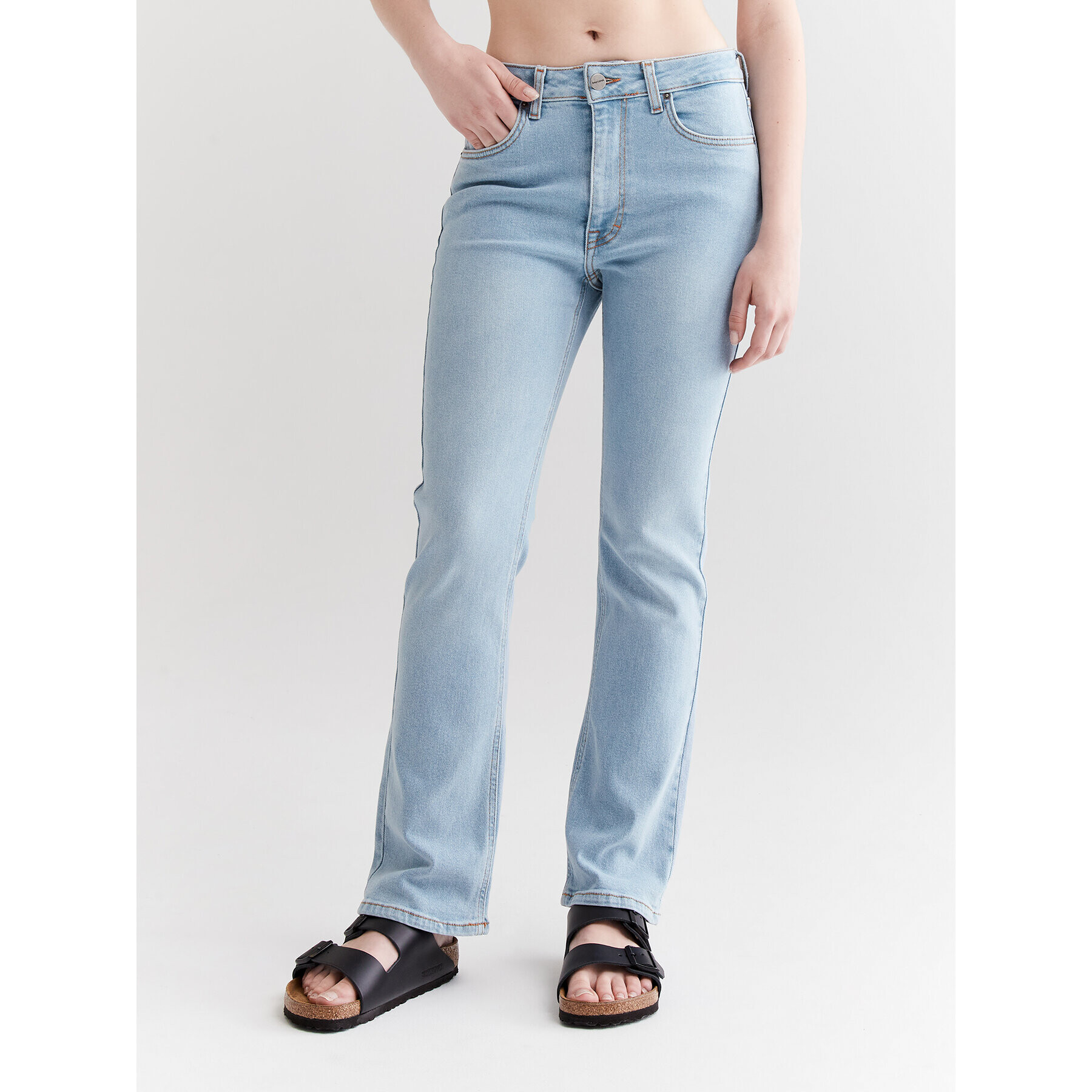 Americanos Jeansy Nashville Modrá Bootcut Fit - Pepit.cz