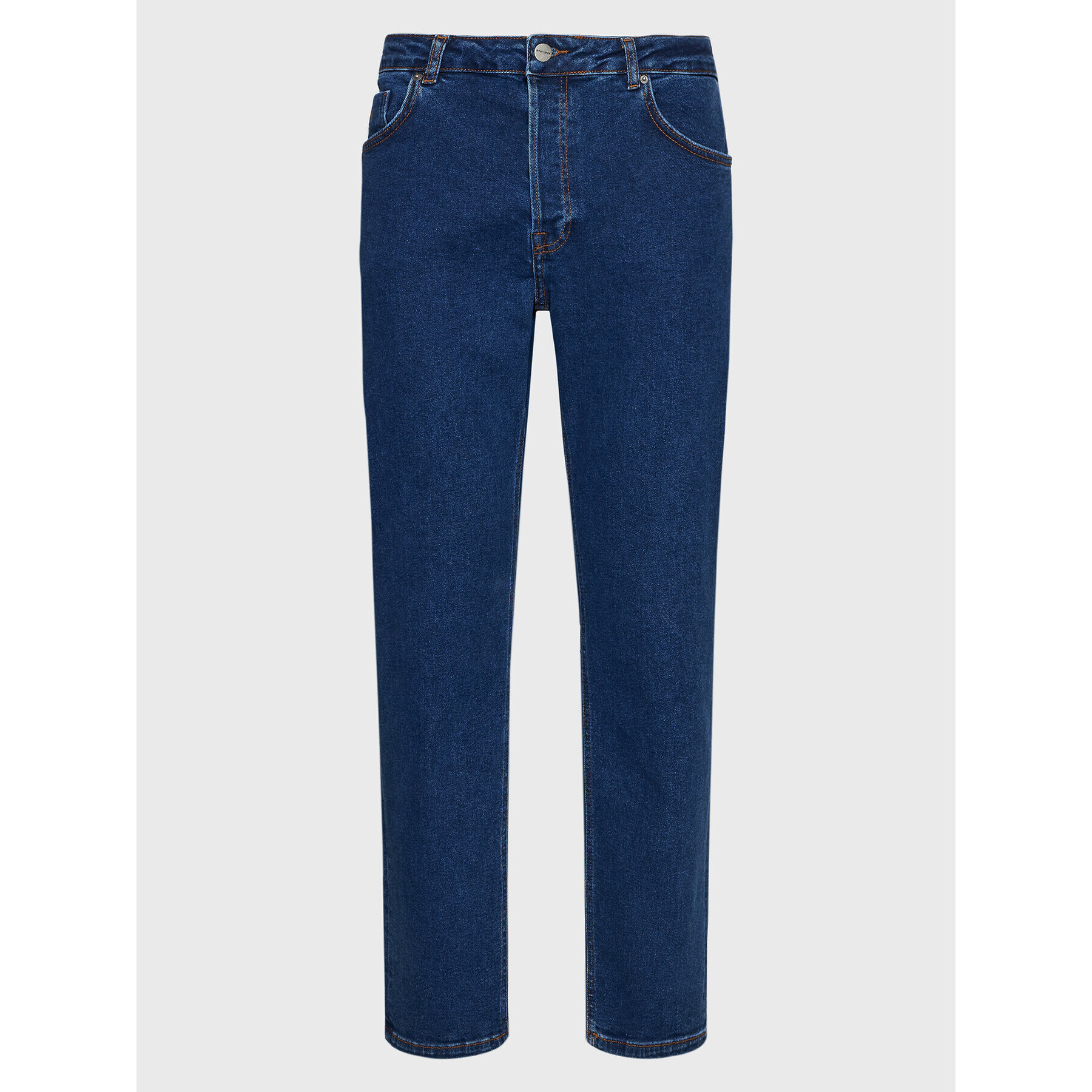 Americanos Jeansy Unisex Delaware Tmavomodrá Straight Leg - Pepit.cz