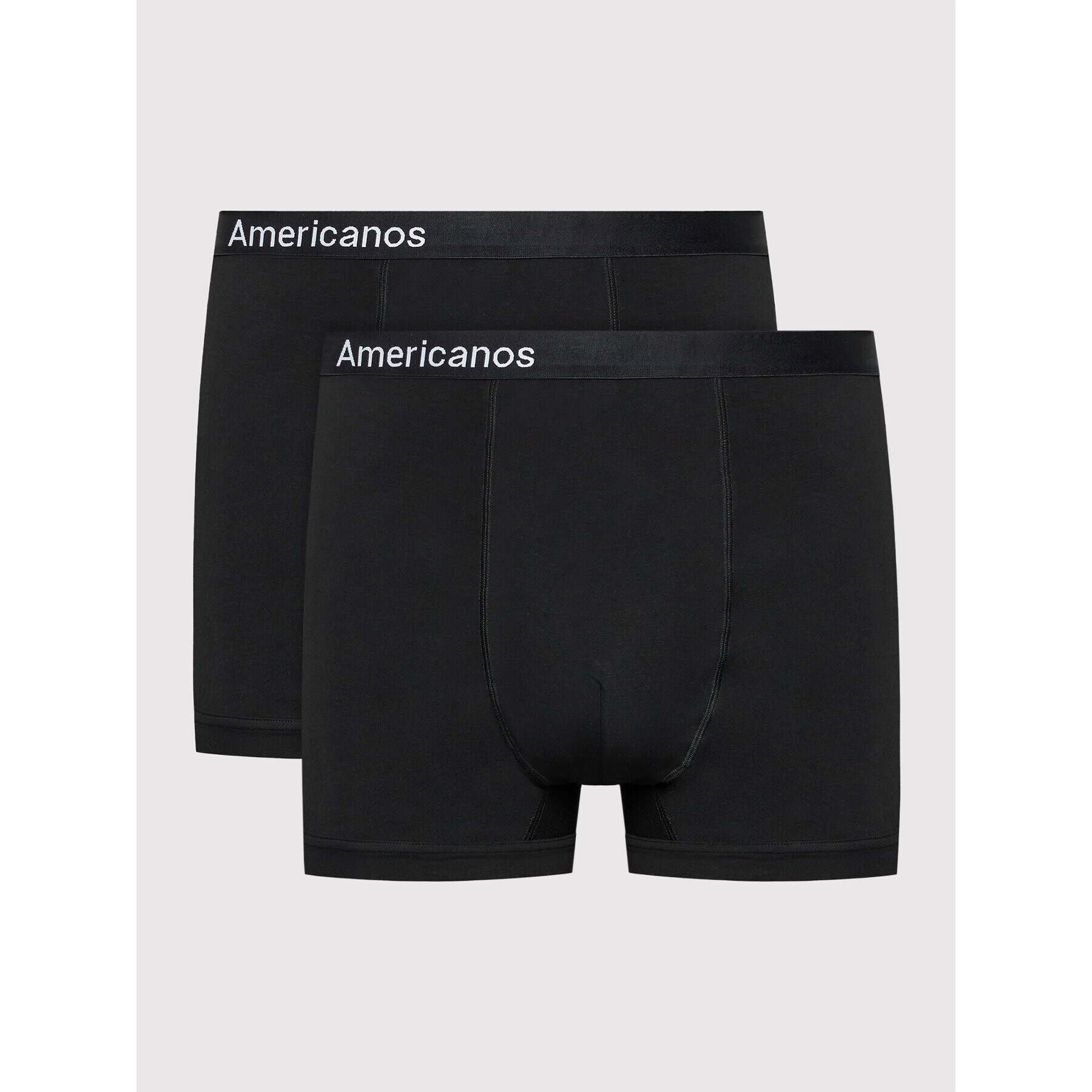 Americanos Sada 2 kusů boxerek Boxers Černá - Pepit.cz