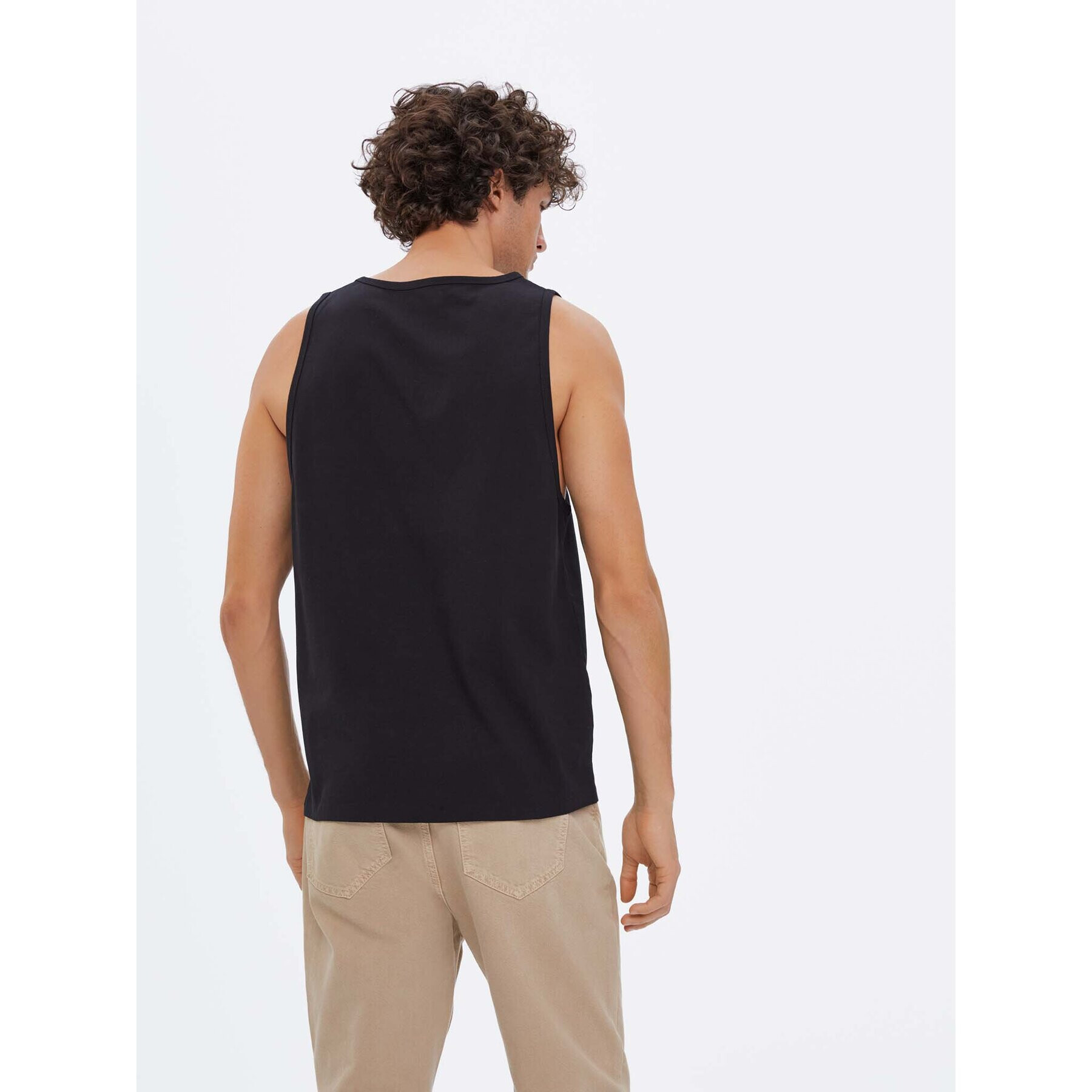 Americanos Tank top Kingston Černá Regular Fit - Pepit.cz