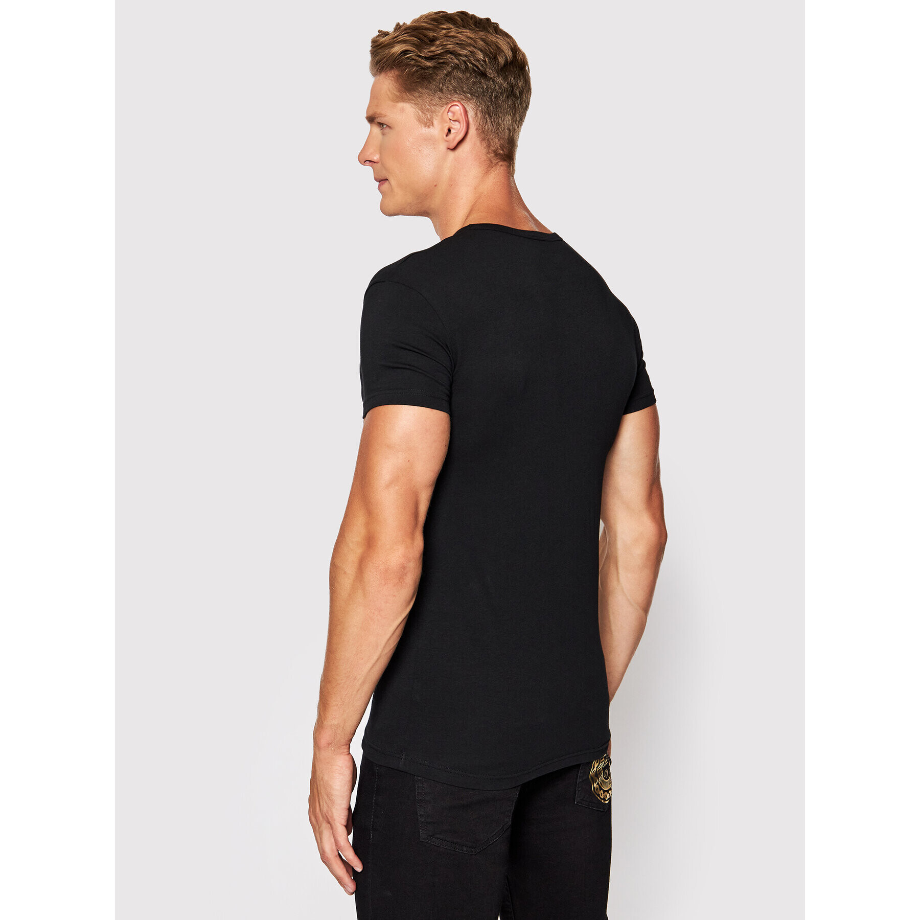 Armani Exchange 2-dílná sada T-shirts 956004 CC282 07320 Černá Regular Fit - Pepit.cz