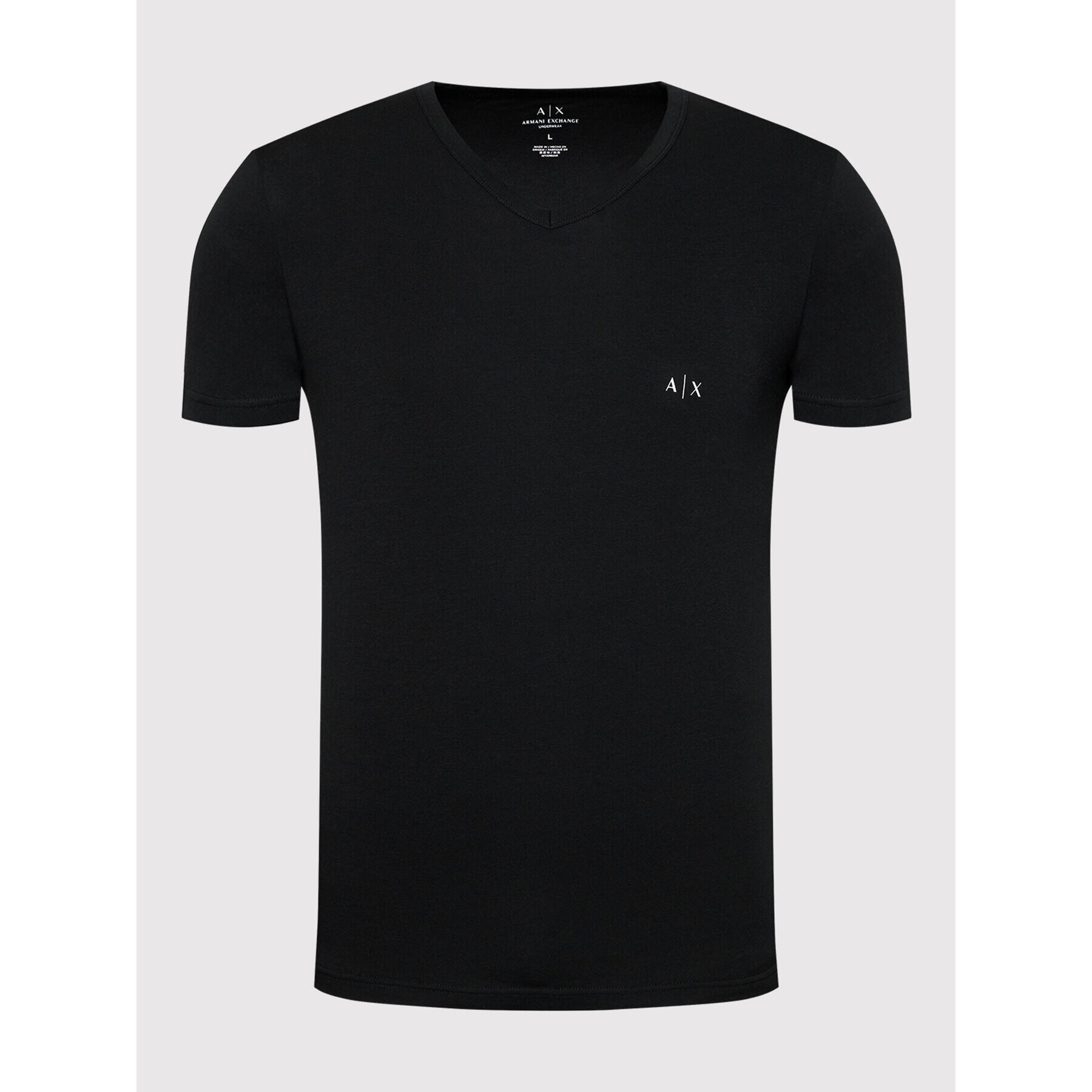 Armani Exchange 2-dílná sada T-shirts 956004 CC282 42520 Černá Regular Fit - Pepit.cz