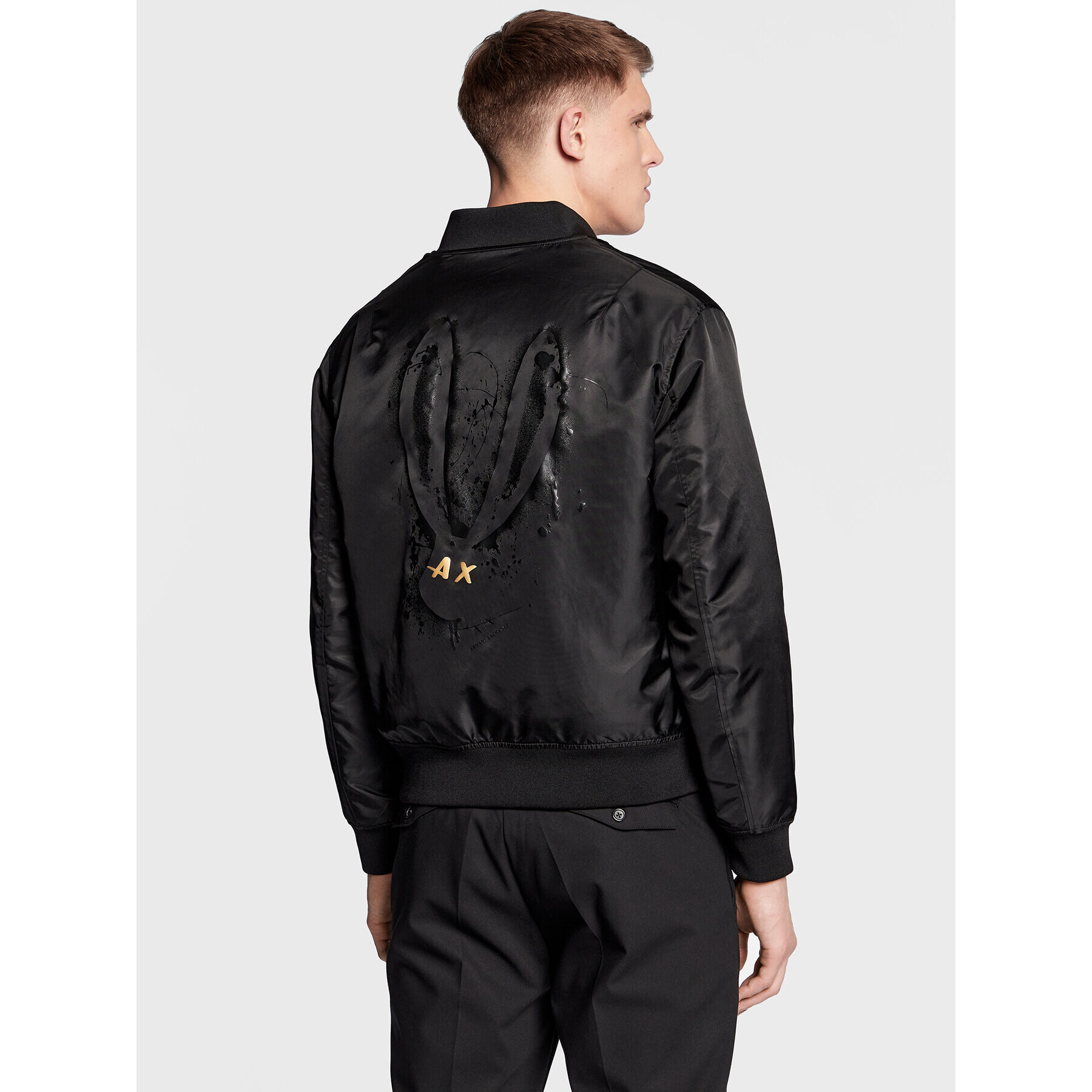 Armani Exchange Bunda bomber 3RZB38 ZNUBZ 2253 Červená Regular Fit - Pepit.cz