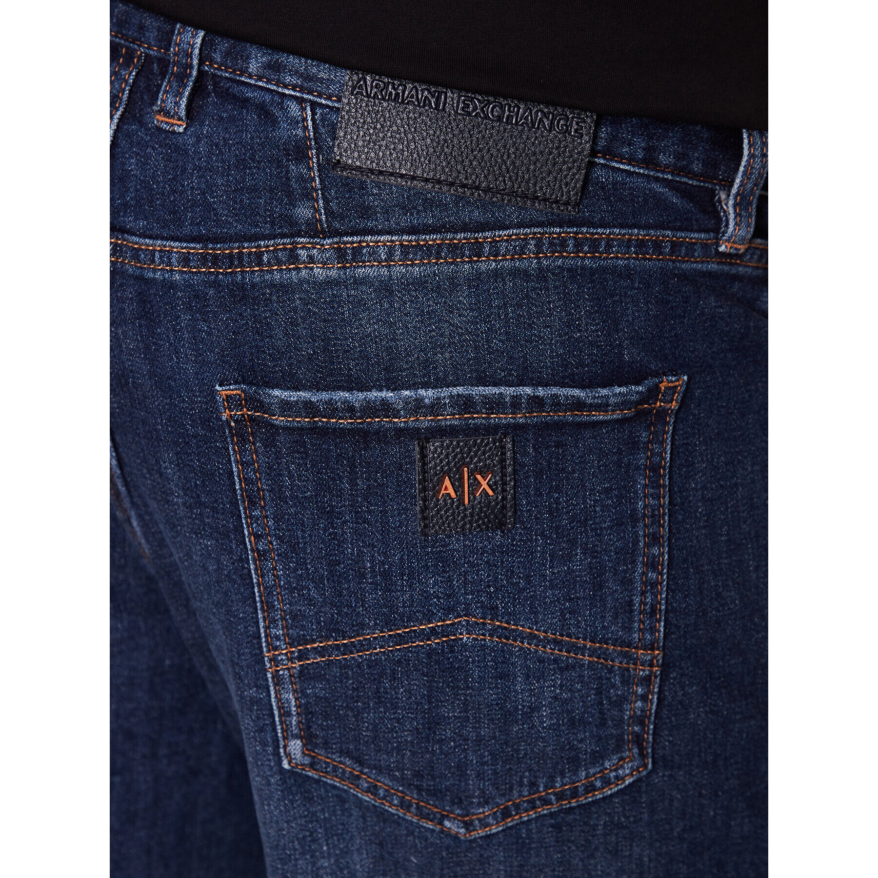 Armani Exchange Džínové šortky 3RZJ65 Z2LTZ 1500 Modrá Slim Fit - Pepit.cz