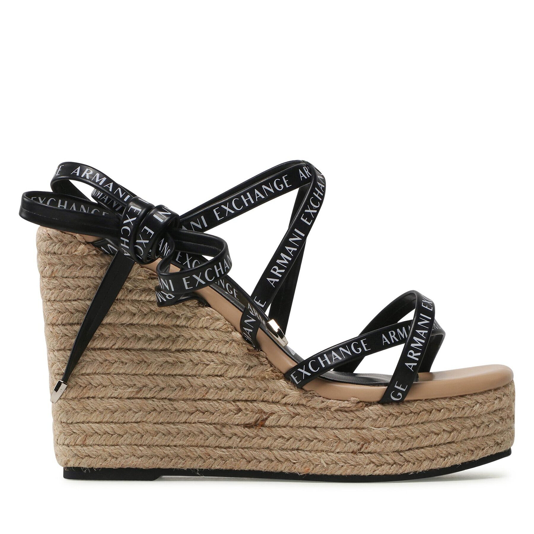 Armani Exchange Espadrilky XDP035 XV690 00002 Černá - Pepit.cz