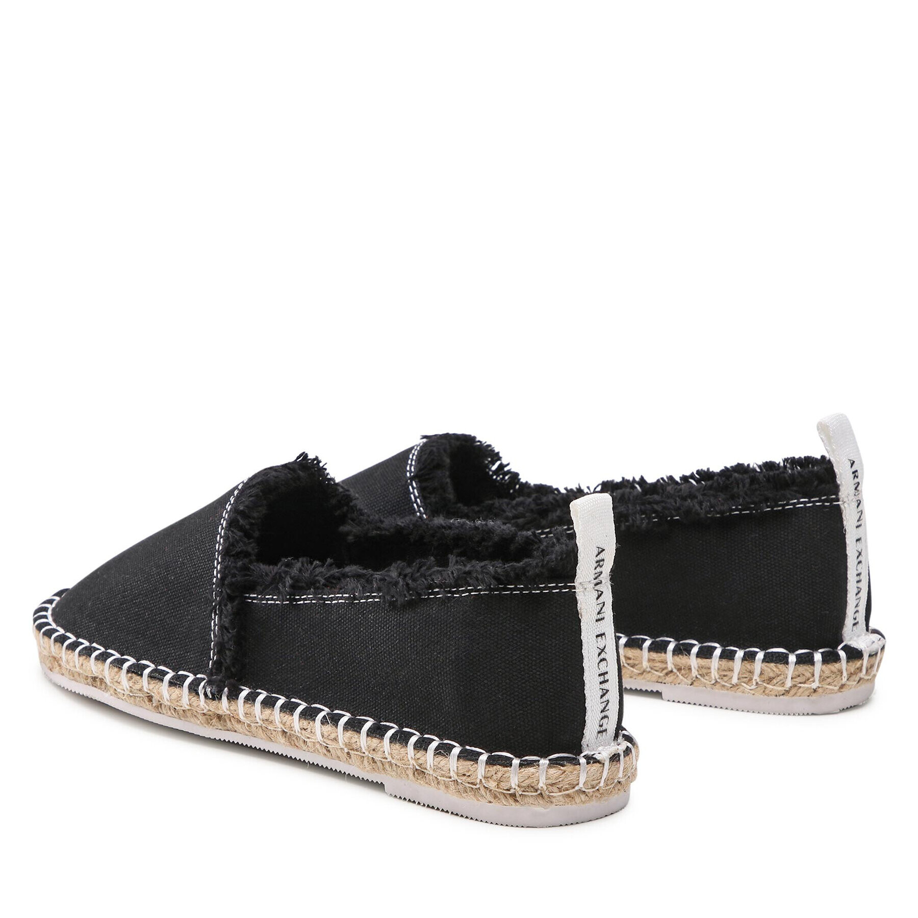 Armani Exchange Espadrilky XDS002 XV428 00002 Černá - Pepit.cz