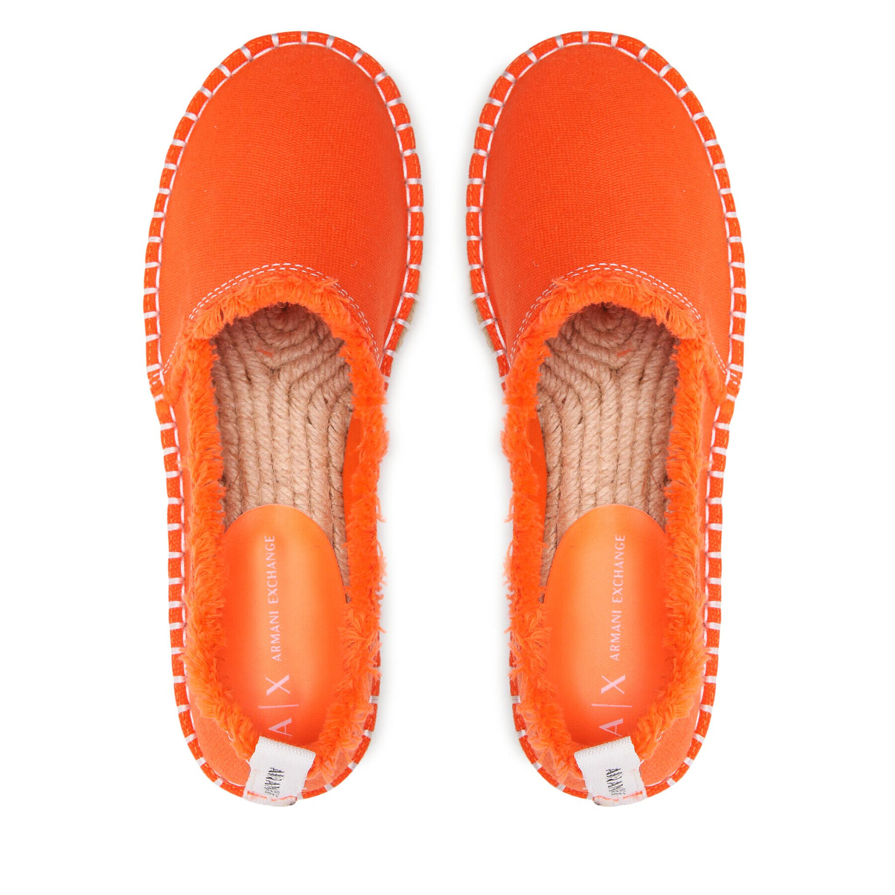 Armani Exchange Espadrilky XDS002 XV428 00155 Oranžová - Pepit.cz