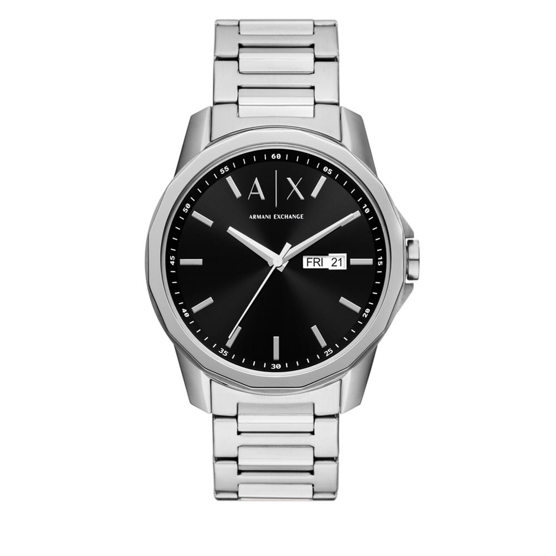 Armani Exchange Hodinky Banks AX1733 Stříbrná - Pepit.cz