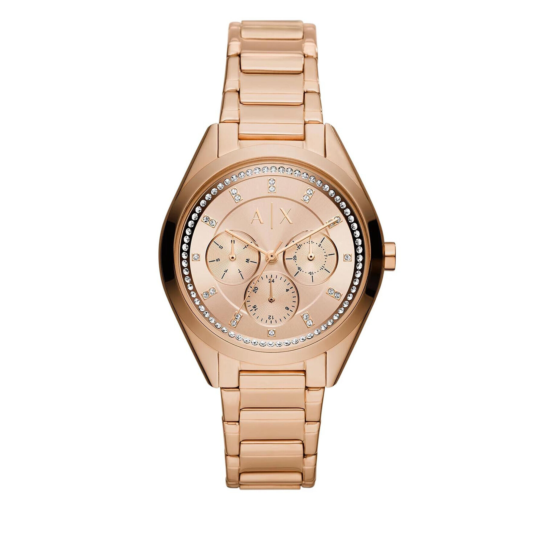 Armani Exchange Hodinky Lady Giacomo AX5658 Růžová - Pepit.cz