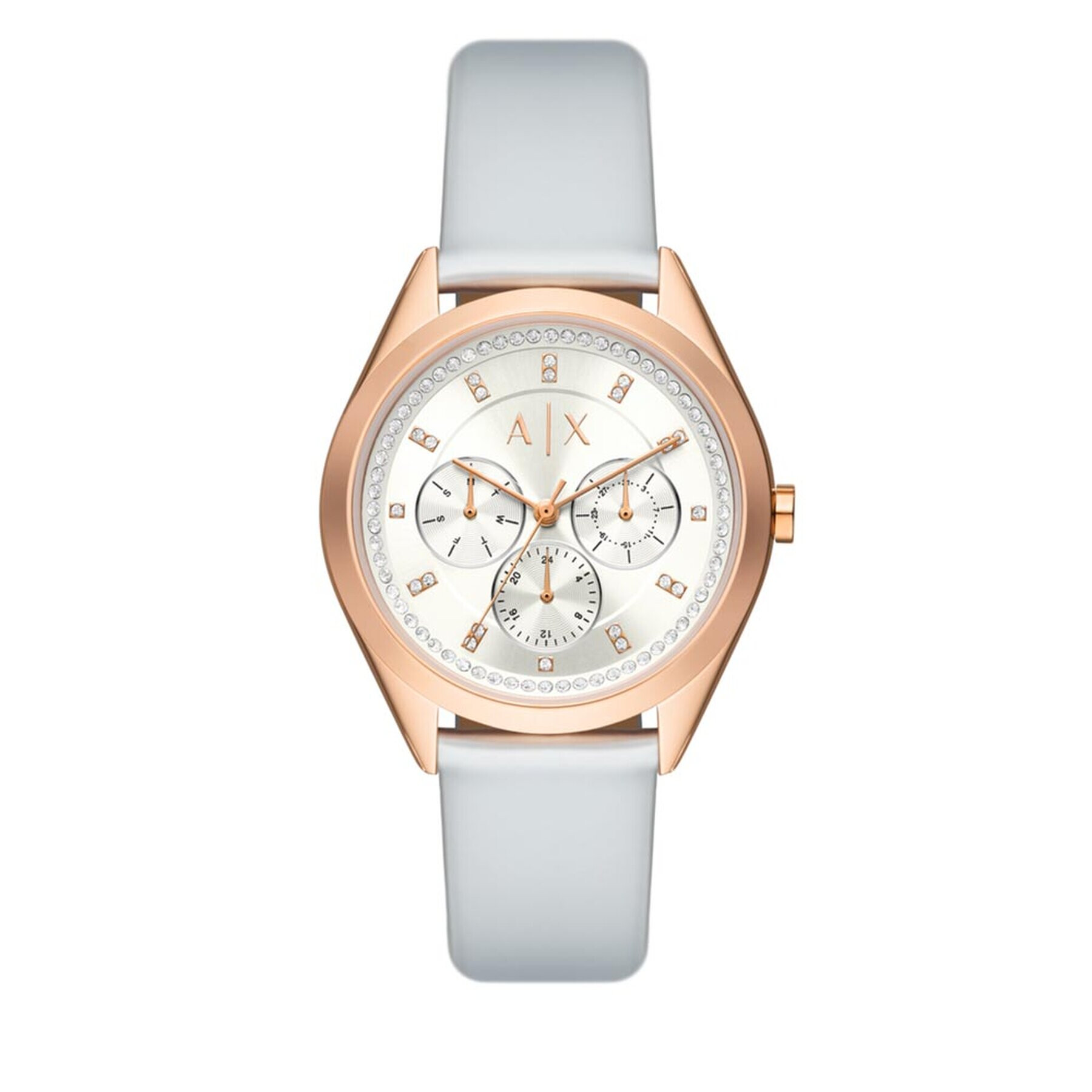 Armani Exchange Hodinky Lady Giacomo AX5660 Stříbrná - Pepit.cz