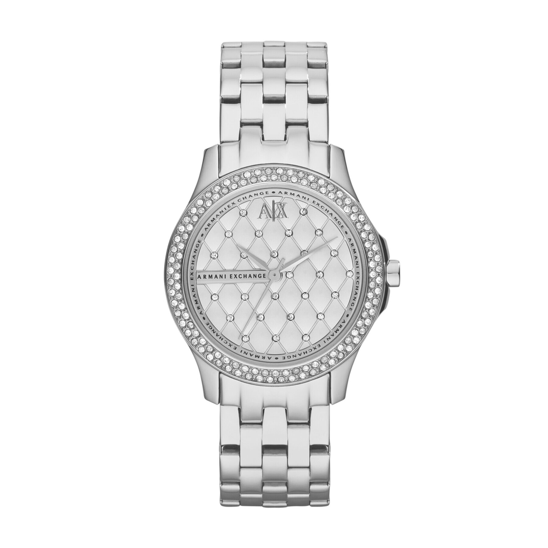 Armani Exchange Hodinky Lady Hampton AX5215 Stříbrná - Pepit.cz