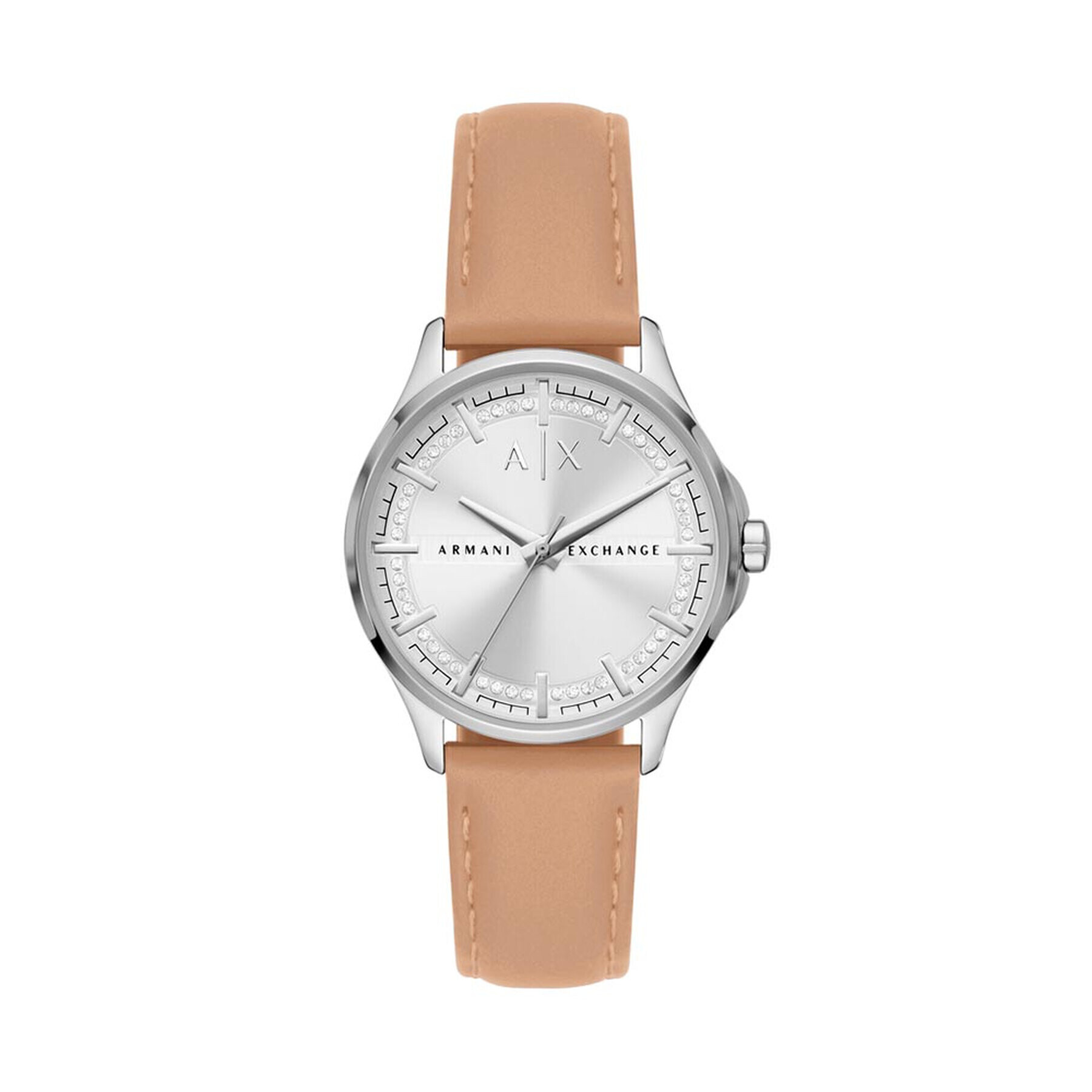 Armani Exchange Hodinky Lady Hampton AX5259 Růžová - Pepit.cz