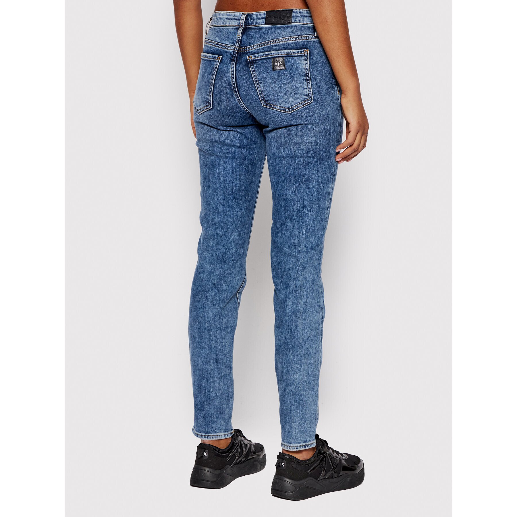 Armani Exchange Jeansy 3LYJ01 Y1VSZ 1500 Modrá Super Skinny Fit - Pepit.cz