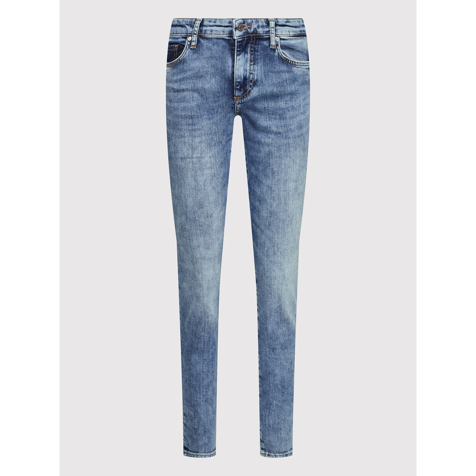 Armani Exchange Jeansy 3LYJ01 Y1VSZ 1500 Modrá Super Skinny Fit - Pepit.cz