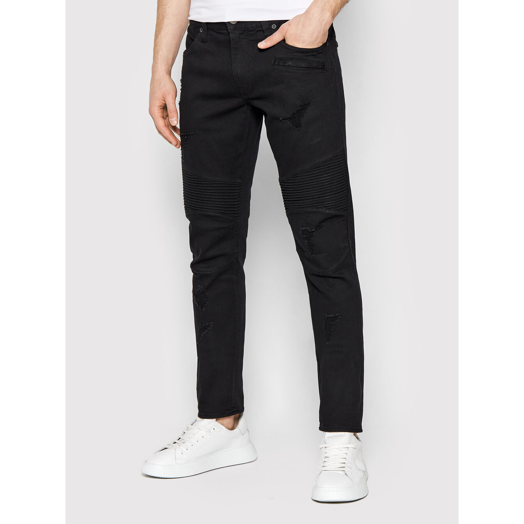 Armani Exchange Jeansy 3LZJ27 Z1AAZ 1200 Černá Skinny Fit - Pepit.cz