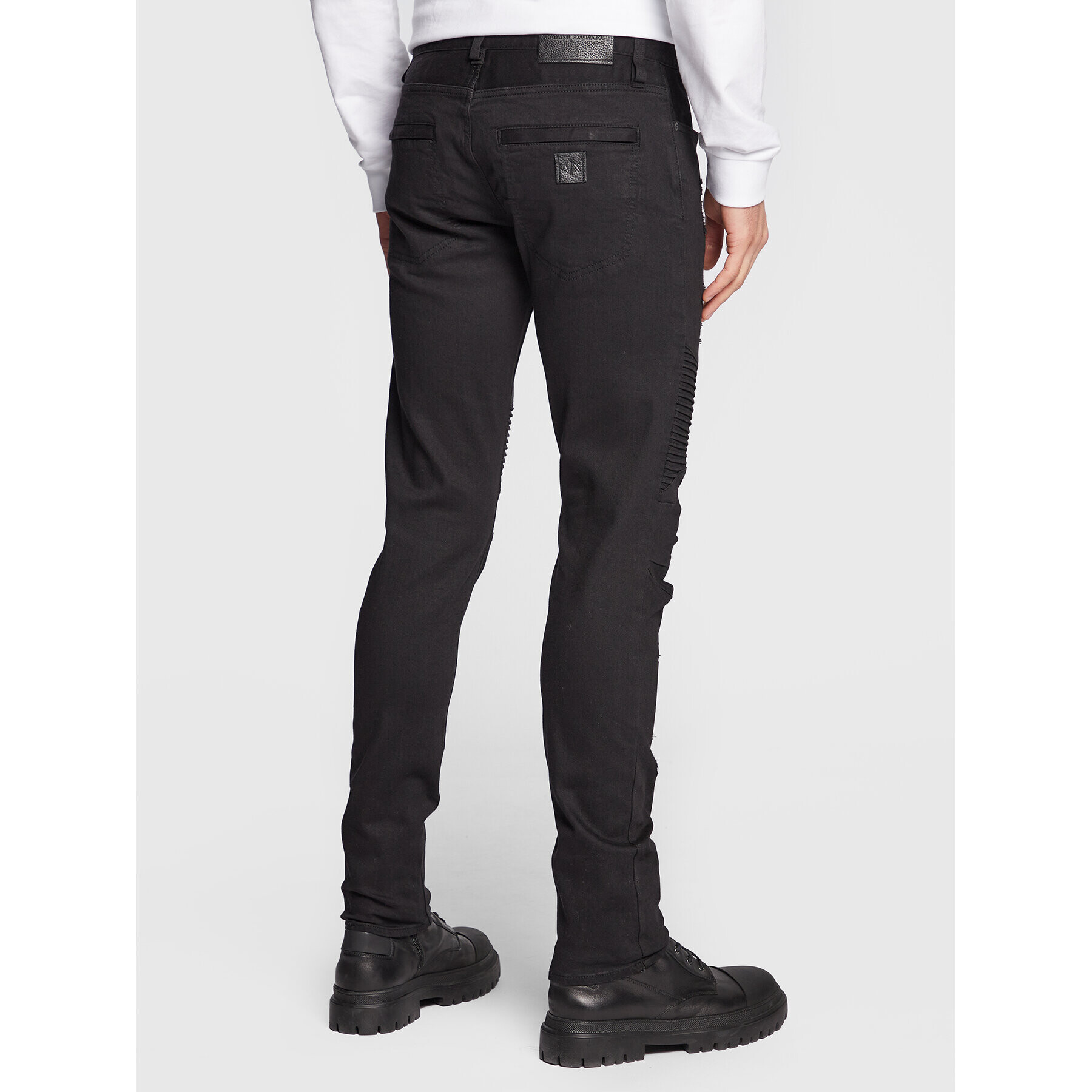 Armani Exchange Jeansy 6LZJ27 Z1AAZ 1200 Černá Skinny Fit - Pepit.cz