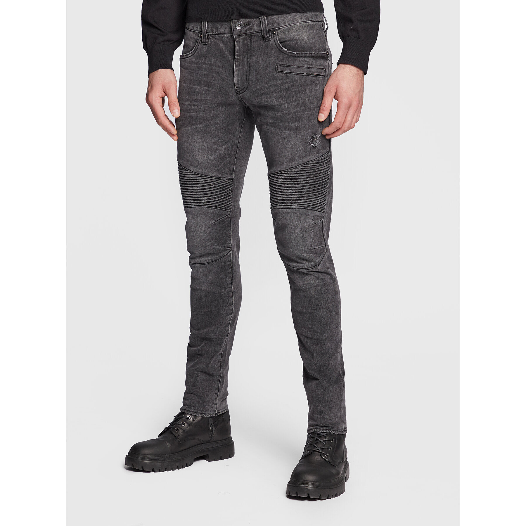 Armani Exchange Jeansy 6LZJ27 Z2N3Z 0903 Šedá Skinny Fit - Pepit.cz