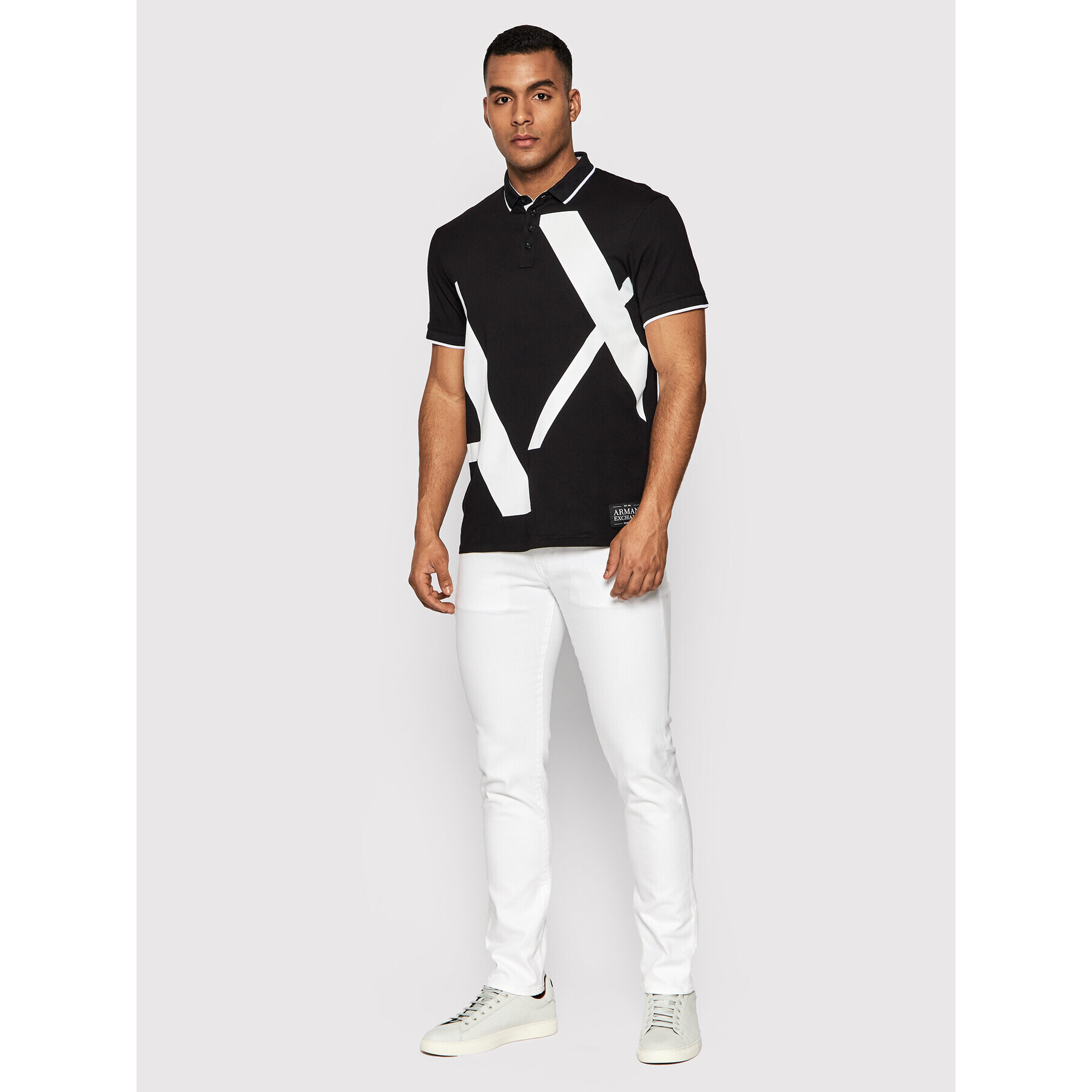 Armani Exchange Jeansy 8NZJ13 Z1SBZ 1100 Bílá Slim Fit - Pepit.cz