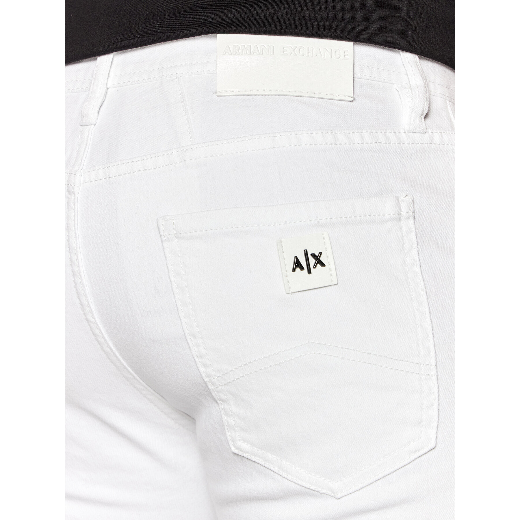 Armani Exchange Jeansy 8NZJ13 Z1SBZ 1100 Bílá Slim Fit - Pepit.cz